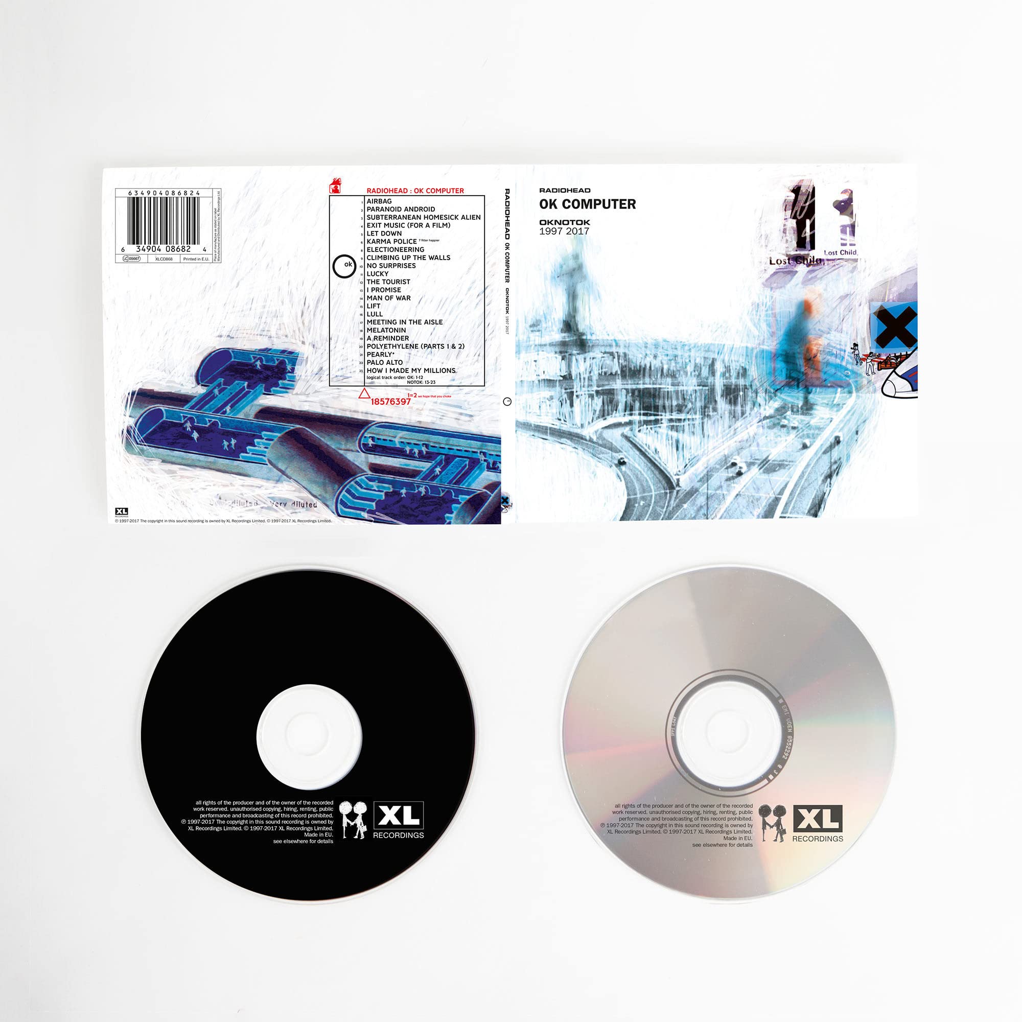 Amazon.co.jp: OK COMPUTER OKNOTOK 1997 2017 [輸入盤] (XLCD868