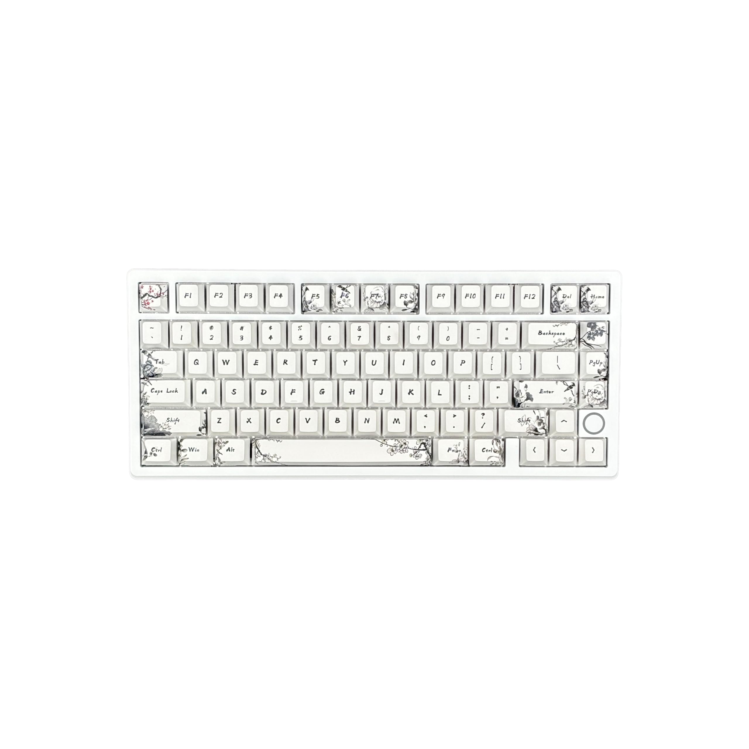 Amazon.co.jp: EverGlide Su75 ホワイト ラピッドトリガーキーボード