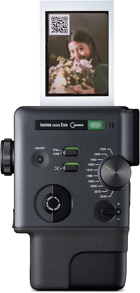Amazon | FUJIFILM instax mini Evo Cinema | インスタントカメラ 通販
