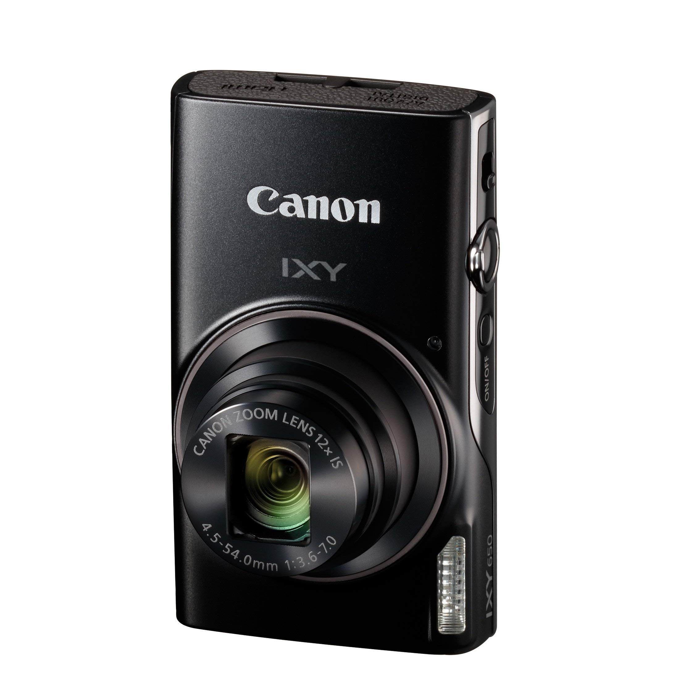 Amazon | Canon コンパクトデジタルカメラ IXY 650 ブラック 光学12倍