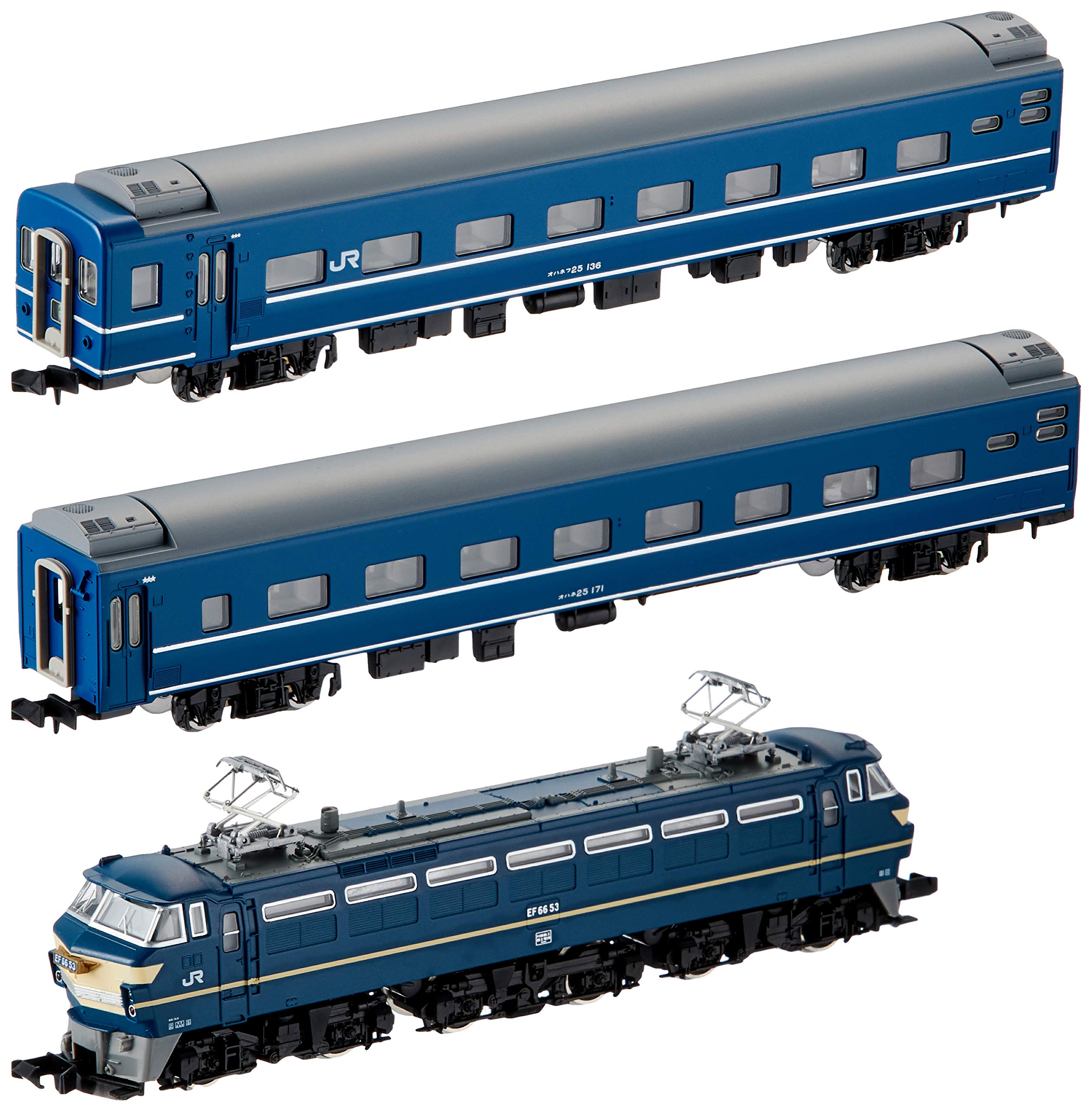 Amazon | TOMIX Nゲージ EF66ブルートレインセット3両 92332 鉄道模型