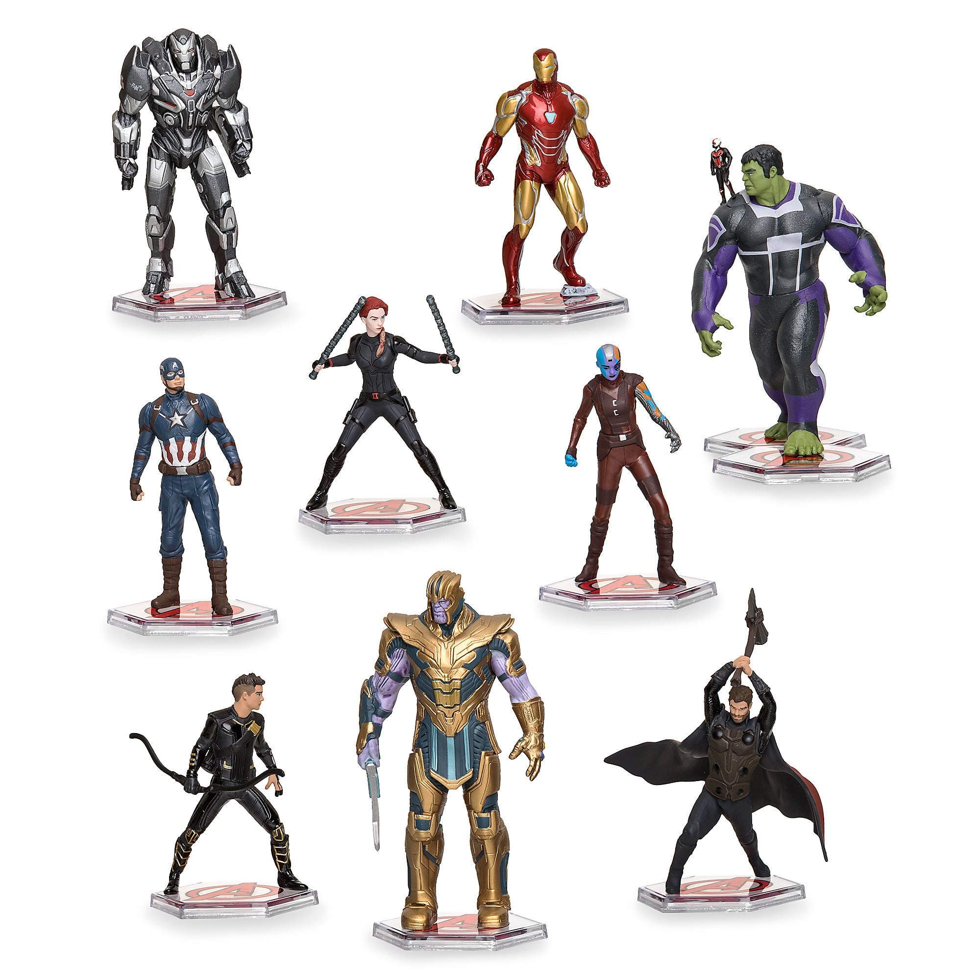 Amazon.co.jp: ディズニー デラックスフィギュアセット マーベル