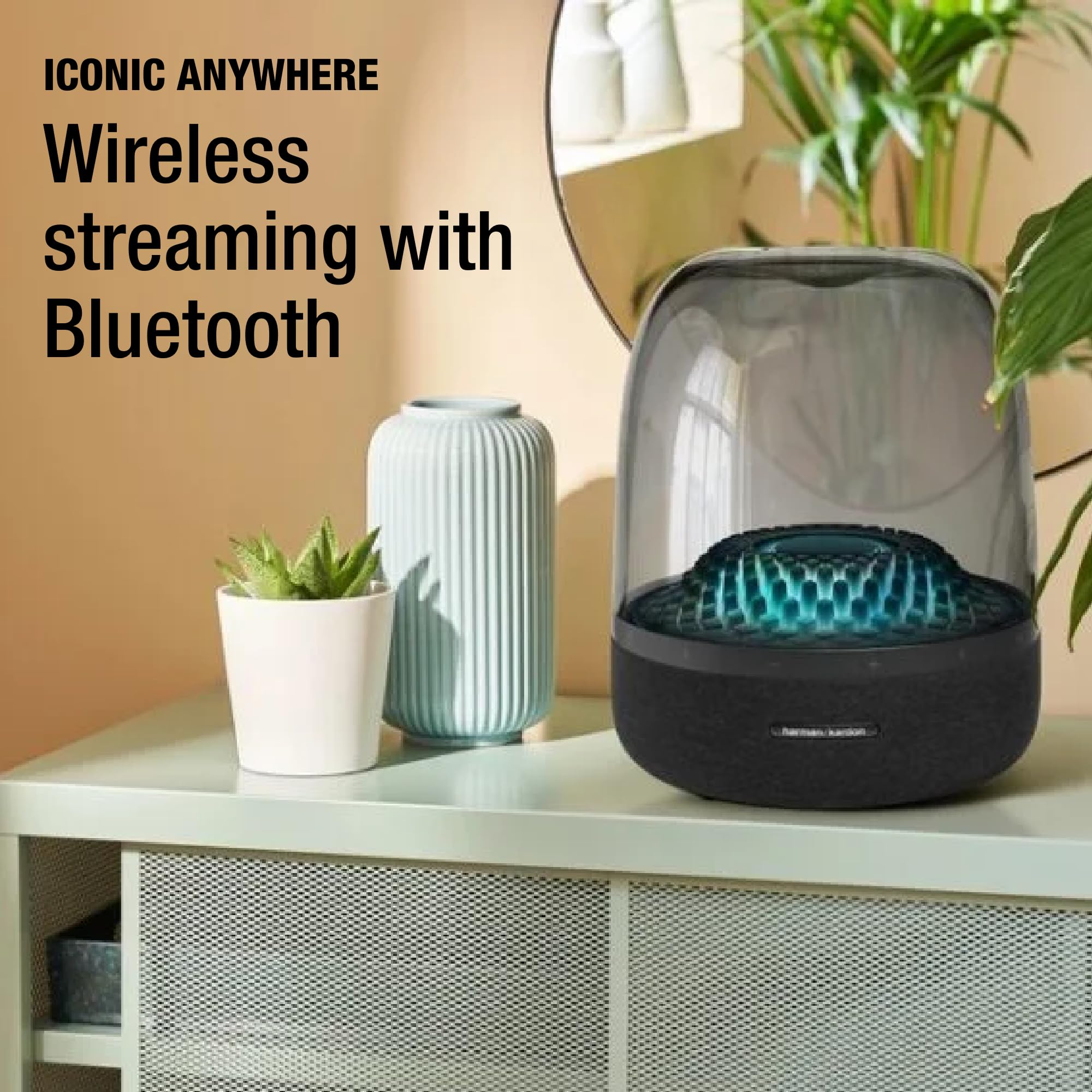 Amazon.com: Harman Kardon Aura Studio 4 - Bluetooth Home Speaker