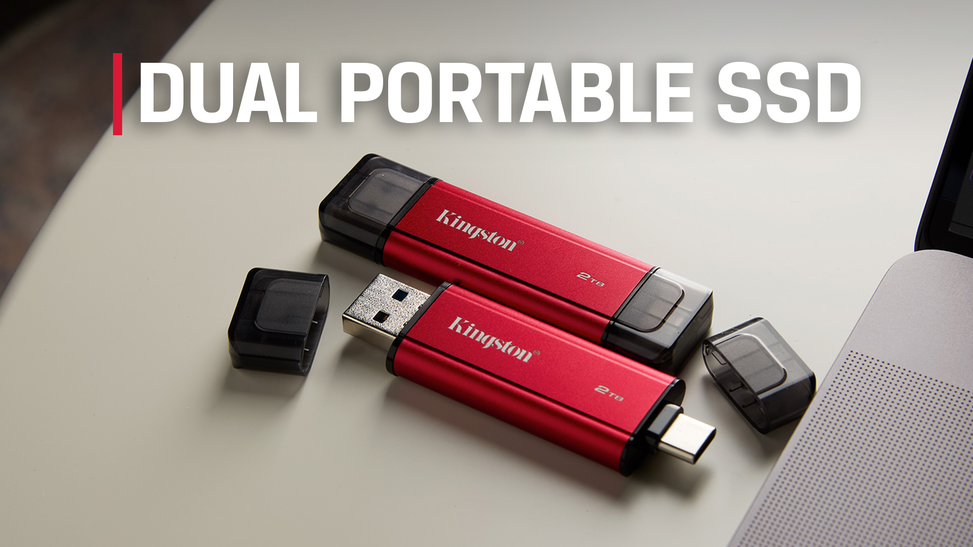 Amazon.com: Kingston 2TB Dual USB-A/C Portable SSD | Up to 1050MB