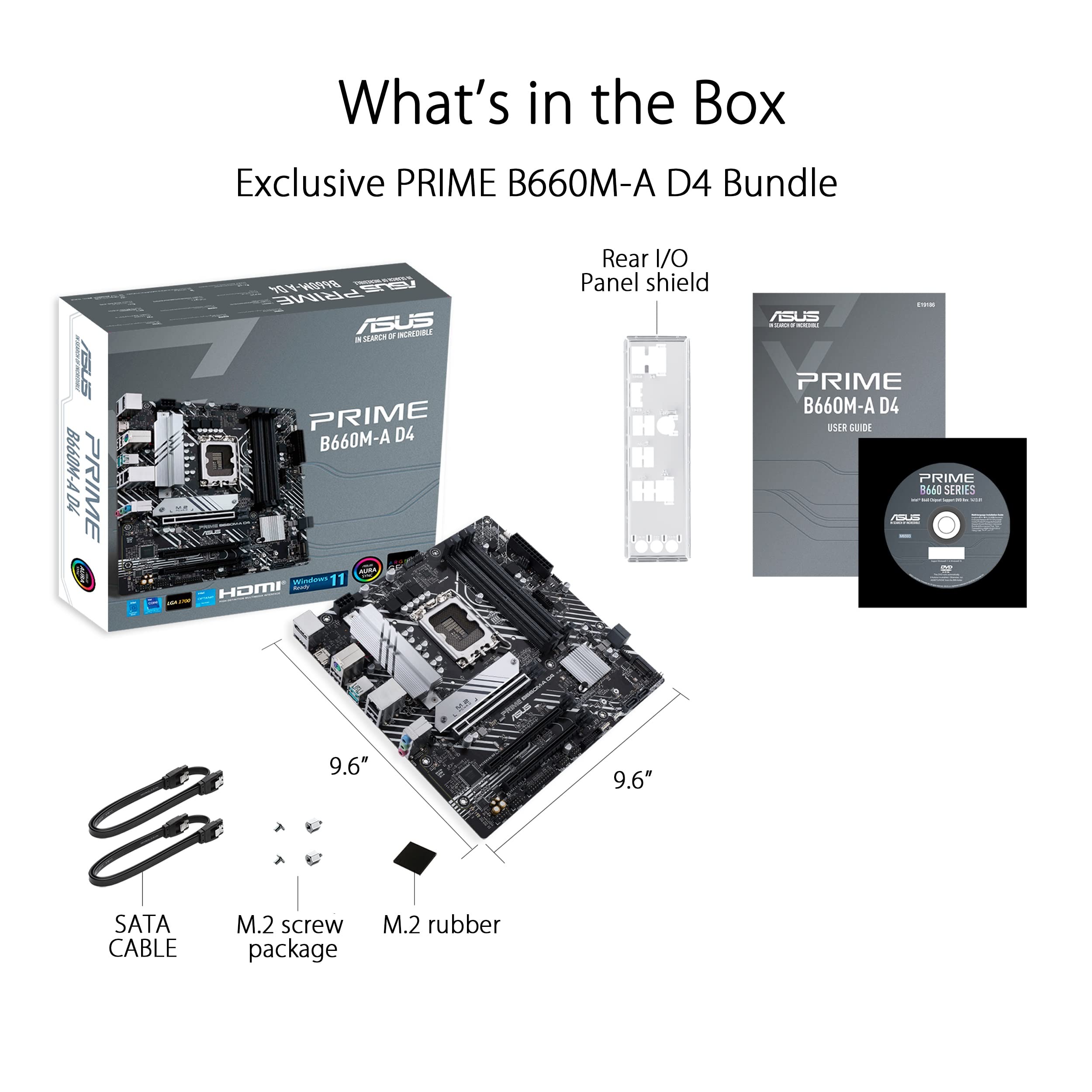 Amazon | ASUS Prime B660M-A D4 Intel B660 LGA 1700 microATX