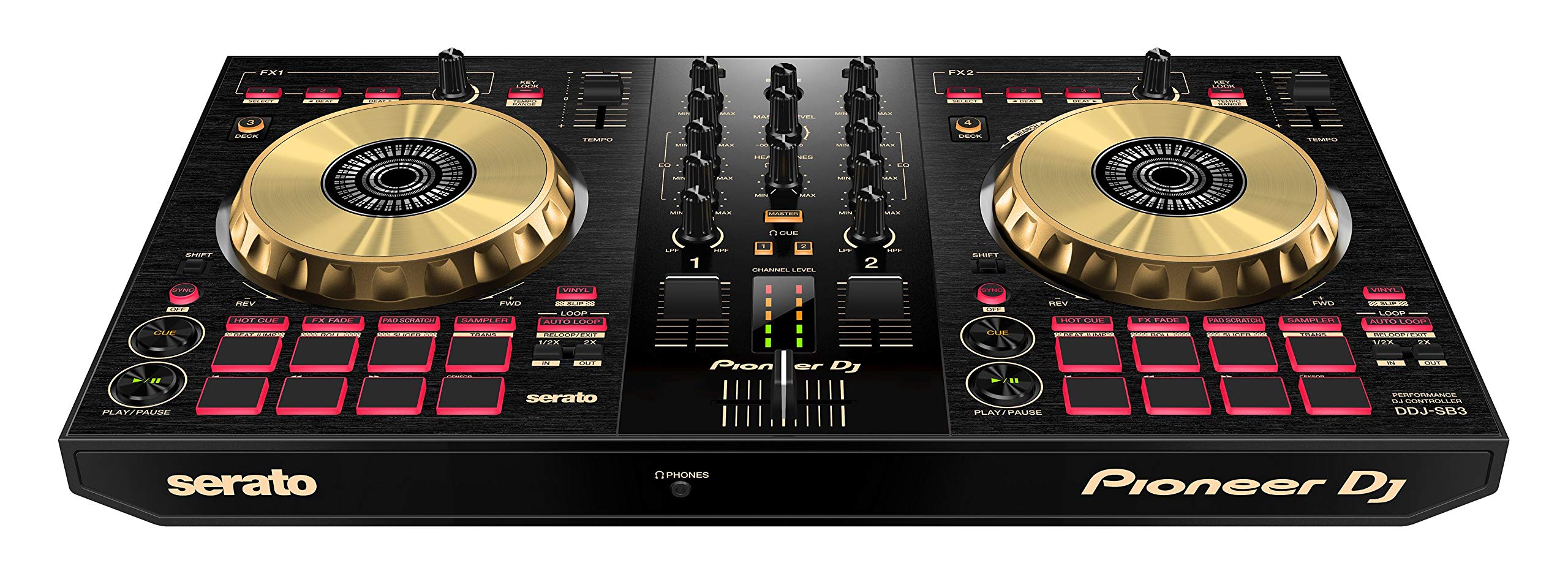 Pioneer DJ DDJ SB3 説明書 スタンド付き 動作確認済み Pioneer DJ DDJ