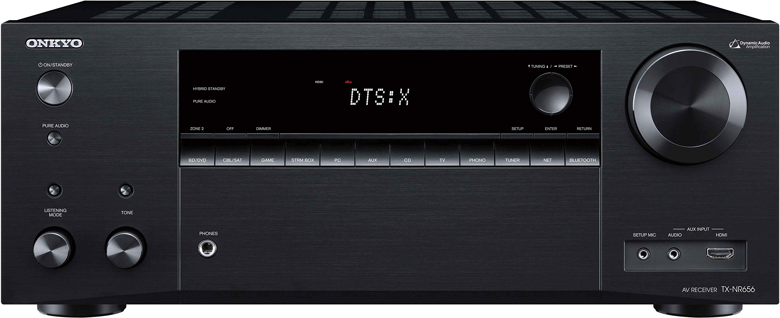 Amazon.co.jp: ONKYO 7.2ch対応AVレシーバー TX-NR656(B) : 家電＆カメラ