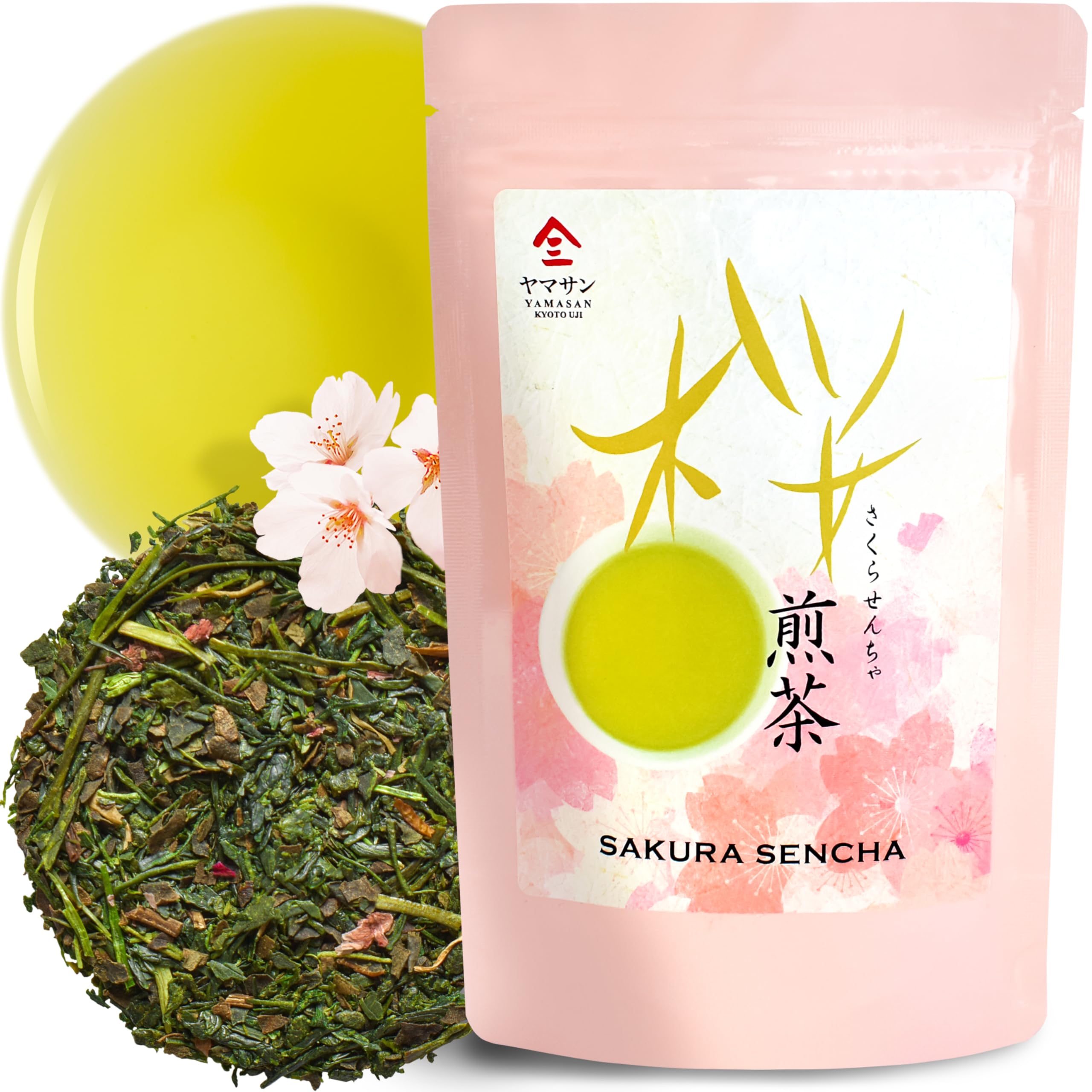 Amazon.com : Chaganju Sakura Floral Green Tea - Japanese Loose