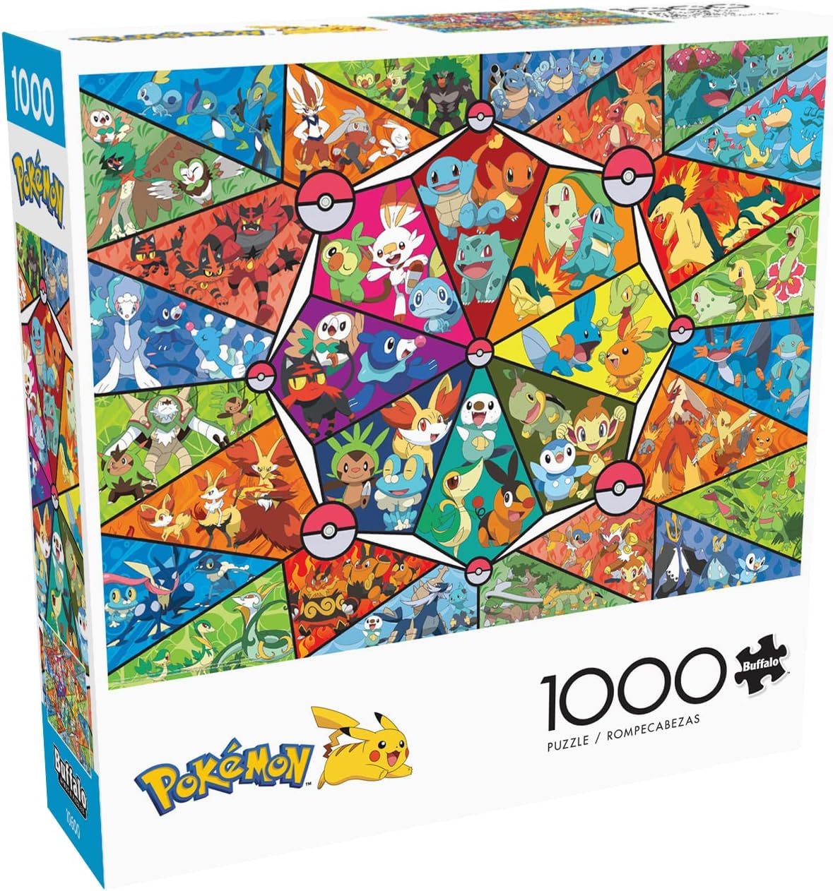 ポケモンパズル 和風 絵画 葛飾北斎1000ピース 海外ポケモンセンター