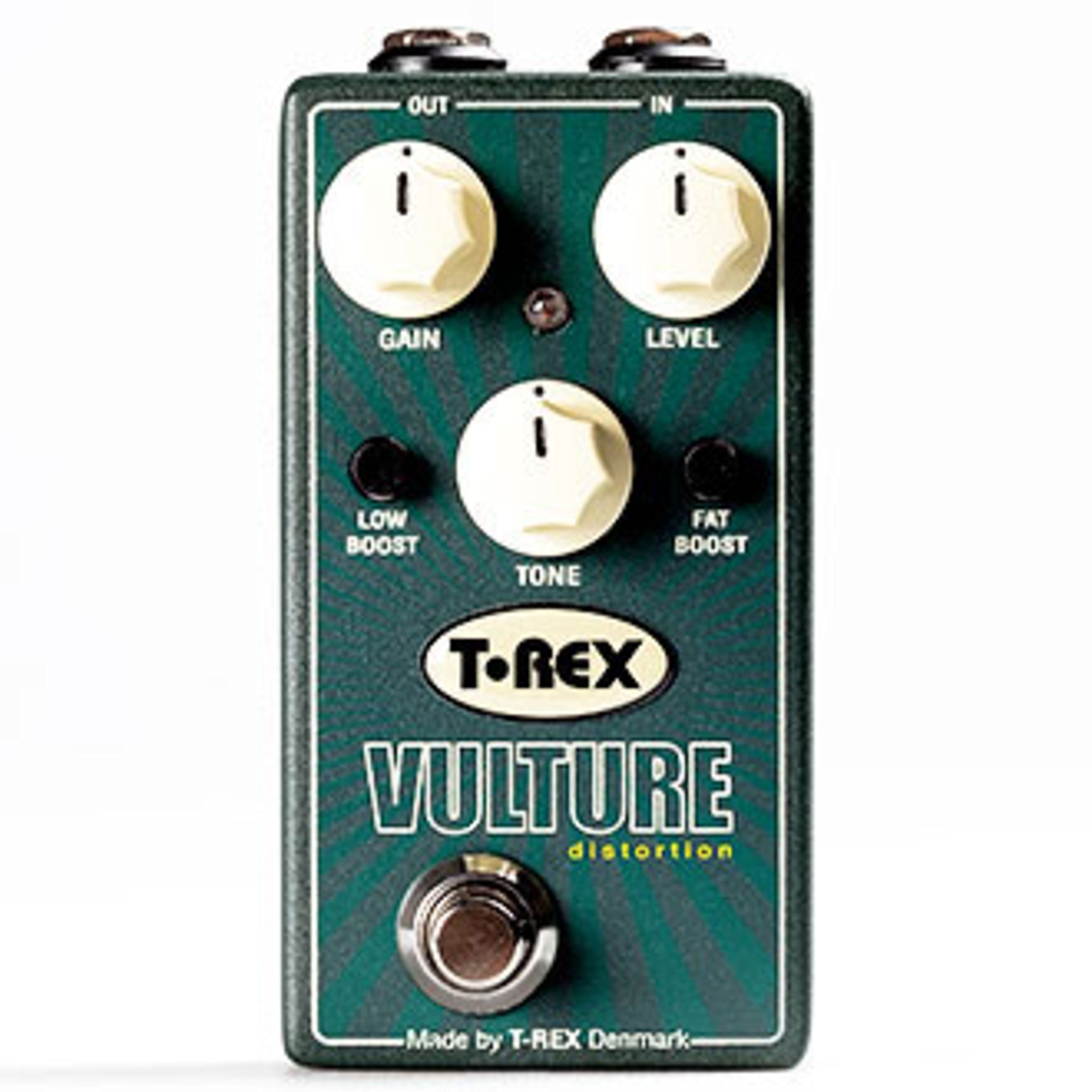 Amazon.co.jp: T-REX エフェクター ギター用 ディストーション VULTURE