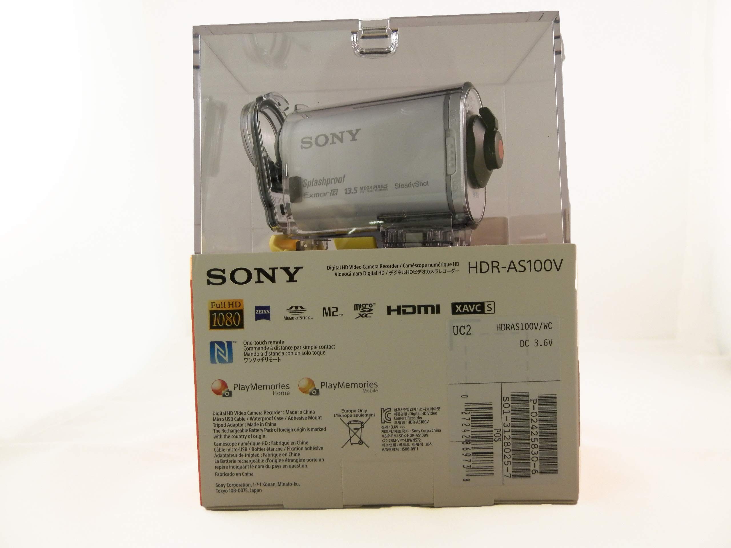 Amazon.com : Sony HDRAS100V/W Video Camera (White) : Electronics