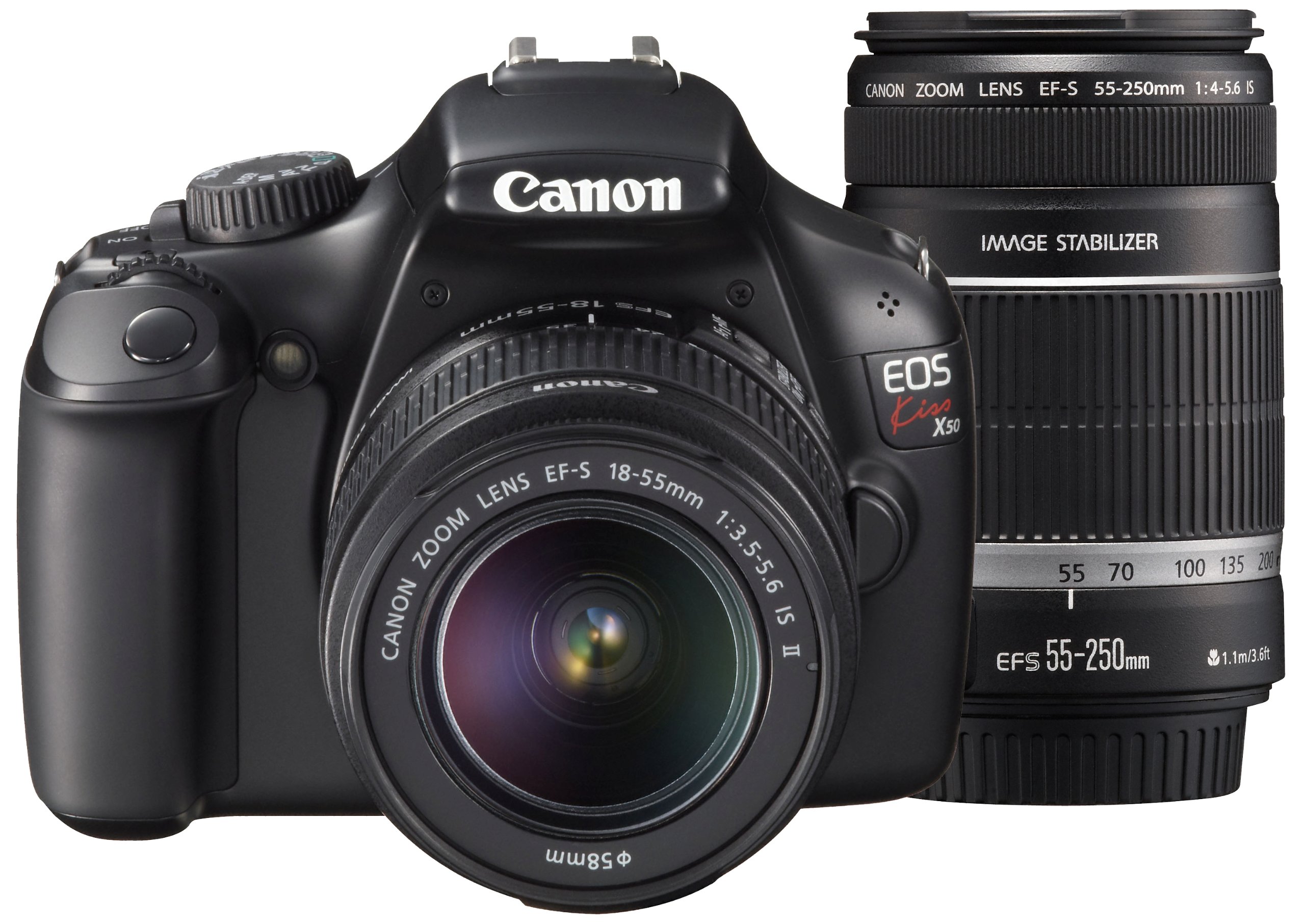 Amazon | Canon デジタル一眼レフカメラ EOS Kiss X50 ダブルズーム
