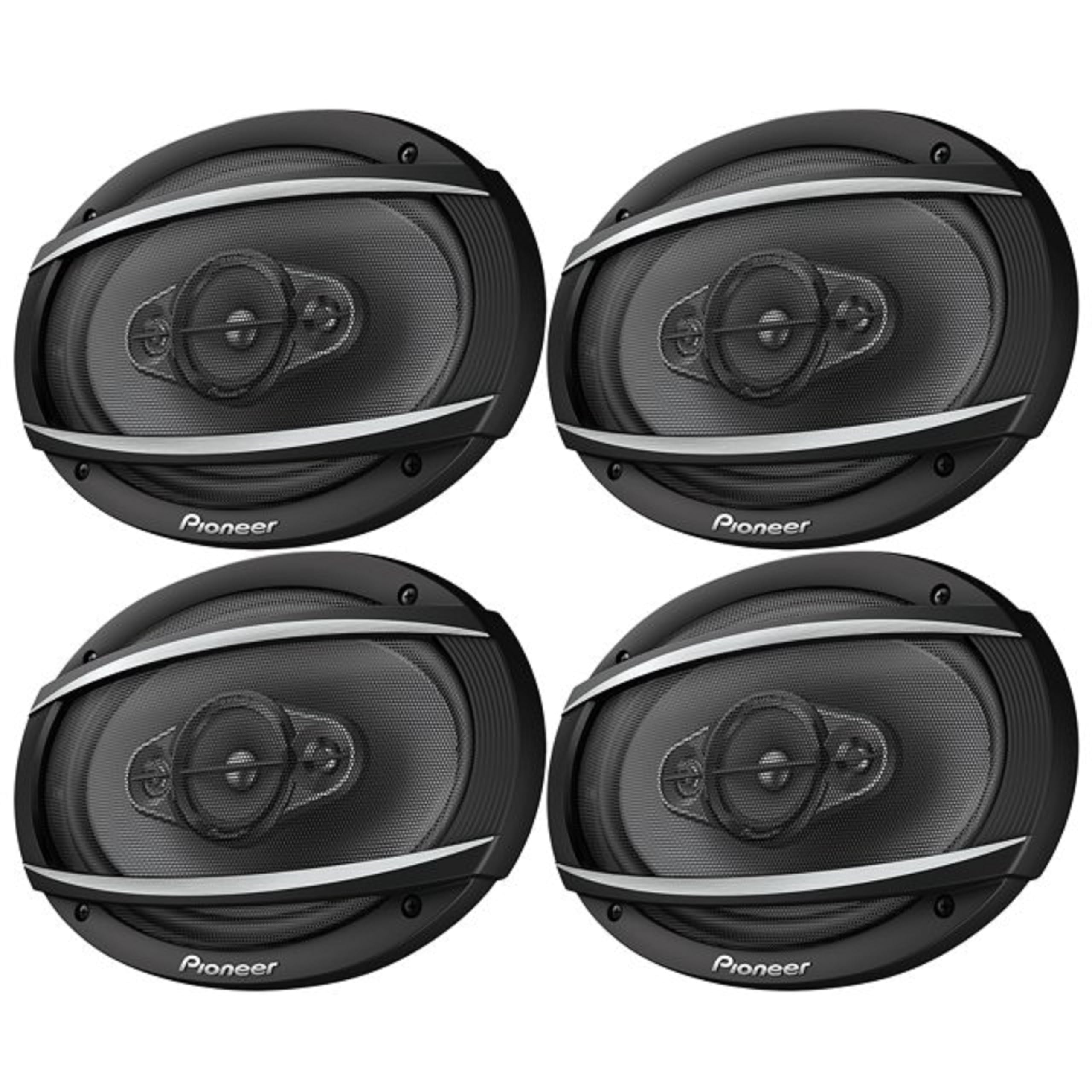 Amazon.co.jp: 4 Pioneer 6x9インチ 3ウェイ 420ワット カー同軸