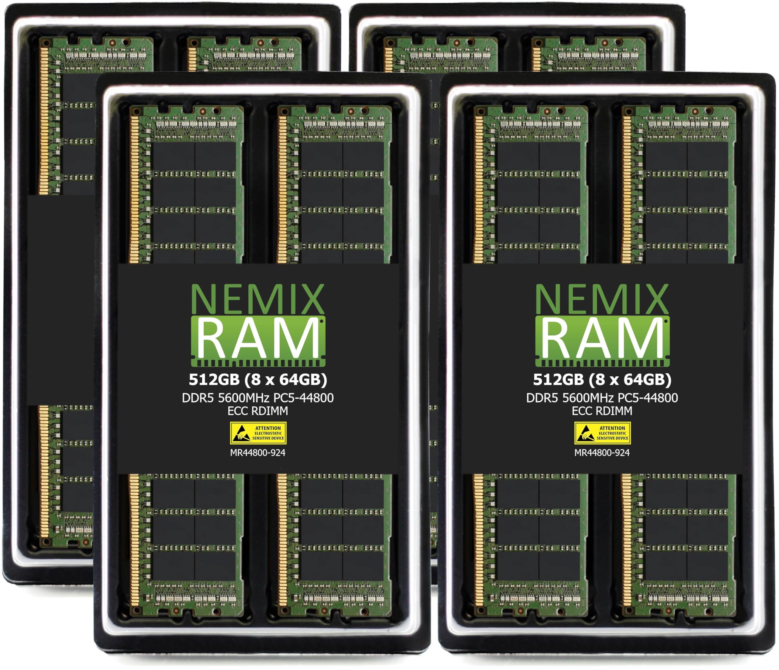 Amazon.com: NEMIX RAM 512GB (8X64GB) DDR5 5600MHZ PC5-44800 2Rx4