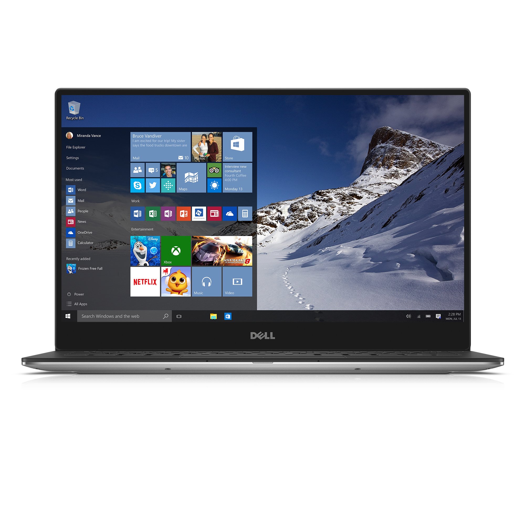 Amazon.com: Dell XPS 13 QHD 13.3 Inch Touchscreen Laptop (Intel