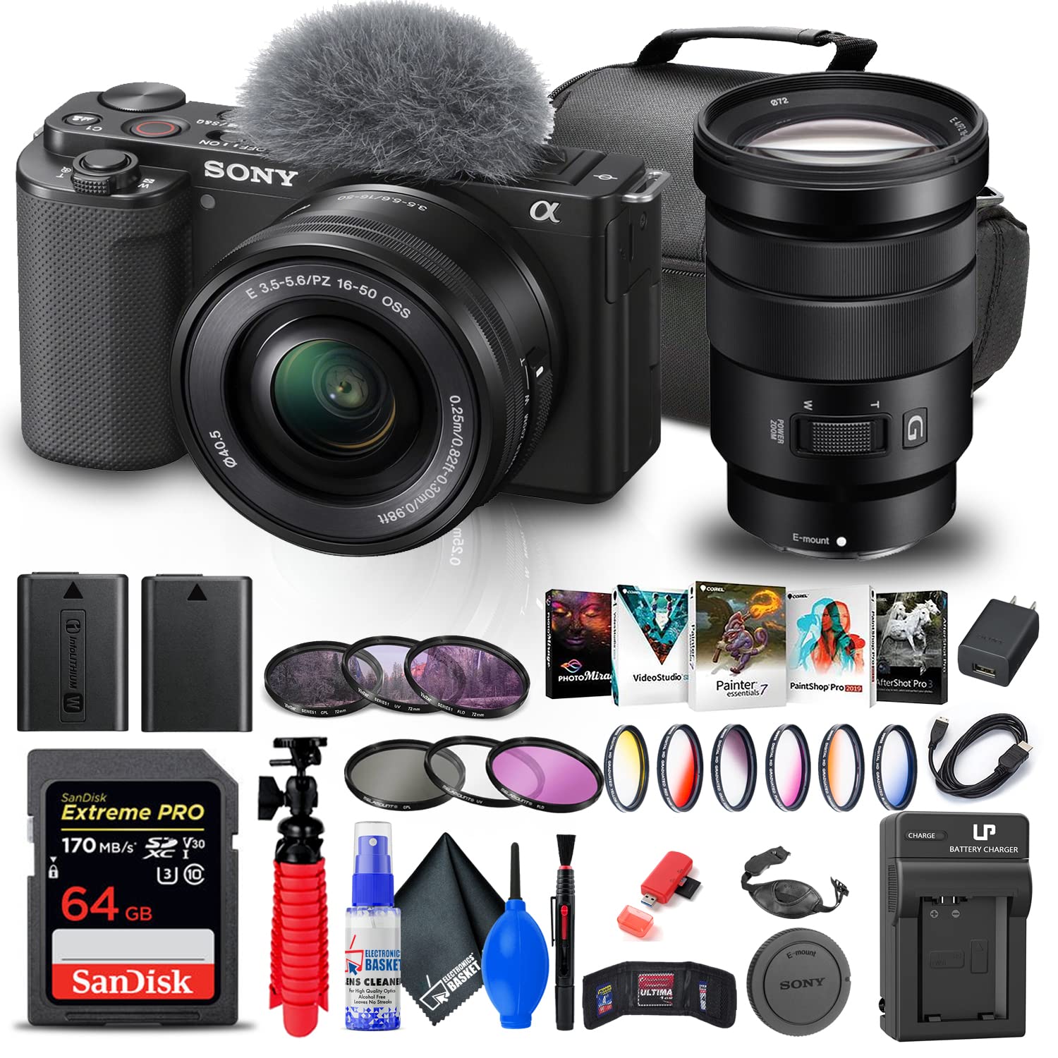 Amazon.com : Sony ZV-E10 Mirrorless Camera with 16-50mm Lens