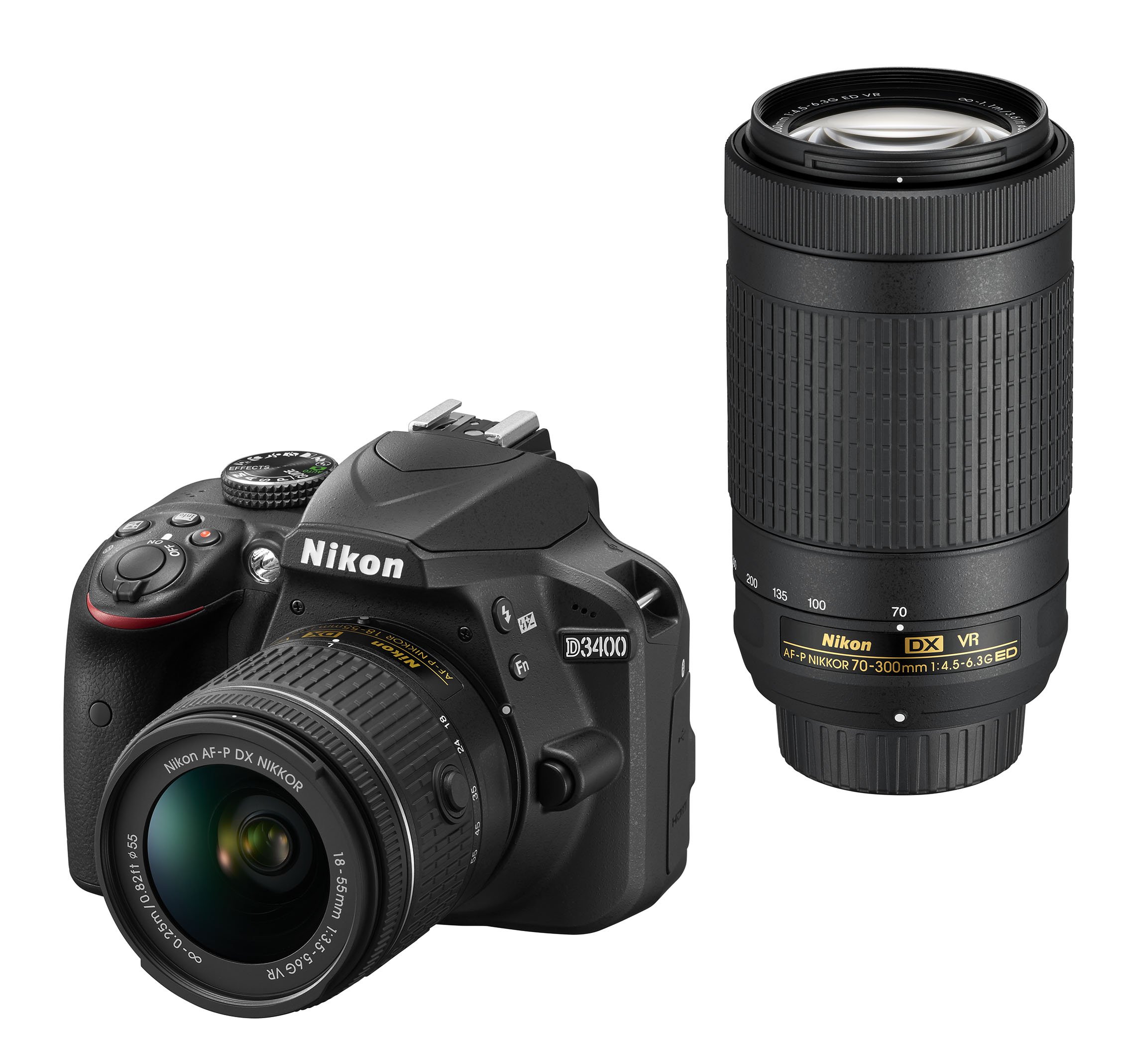 Amazon | Nikon デジタル一眼レフカメラ D3400 ダブルズームキット