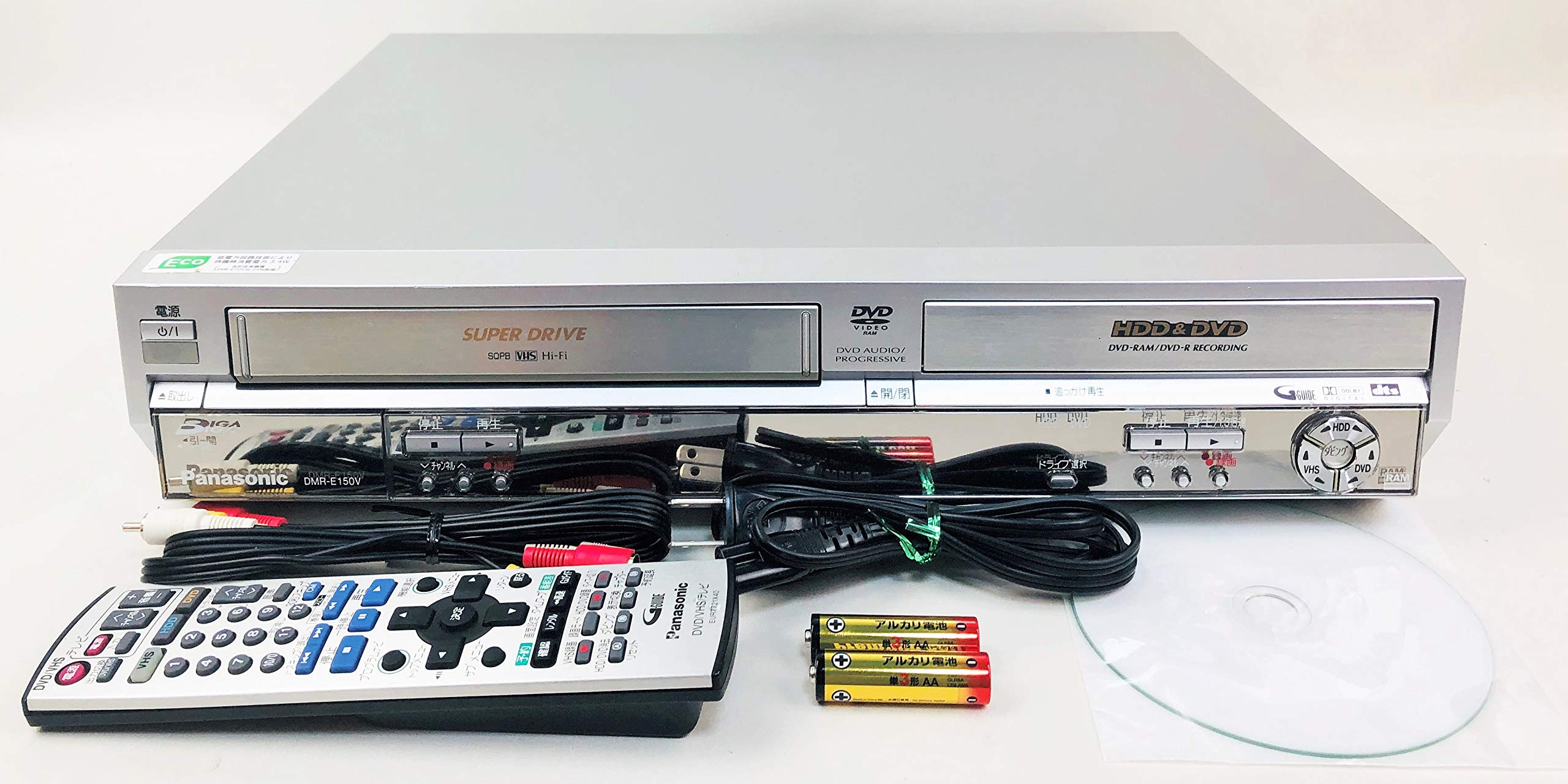 Amazon | パナソニック 80GB DVDレコーダー VHSビデオ一体型 DIGA DMR