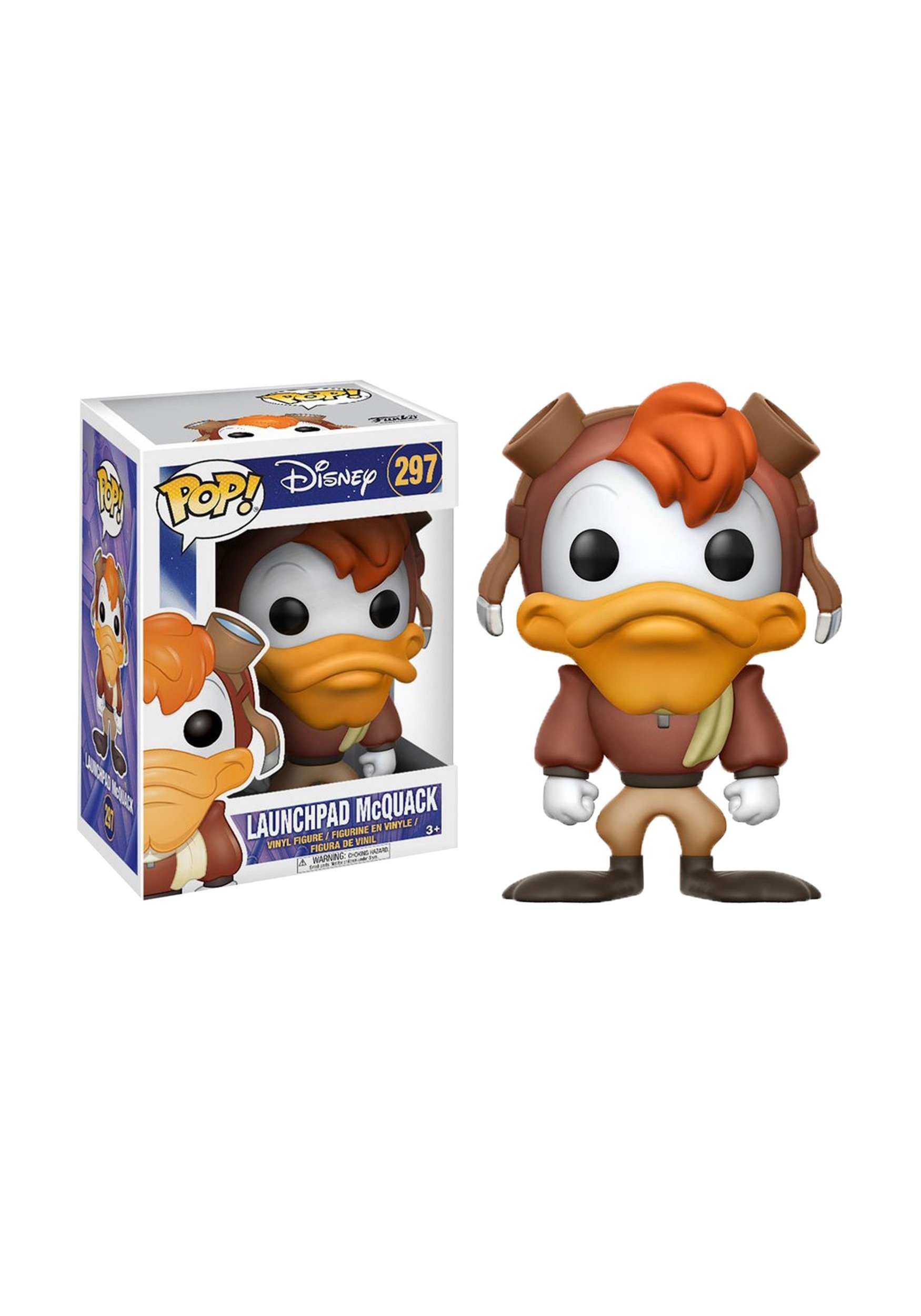 Amazon.com: Funko POP Disney Dark Wing Duck Launchpad McQuack