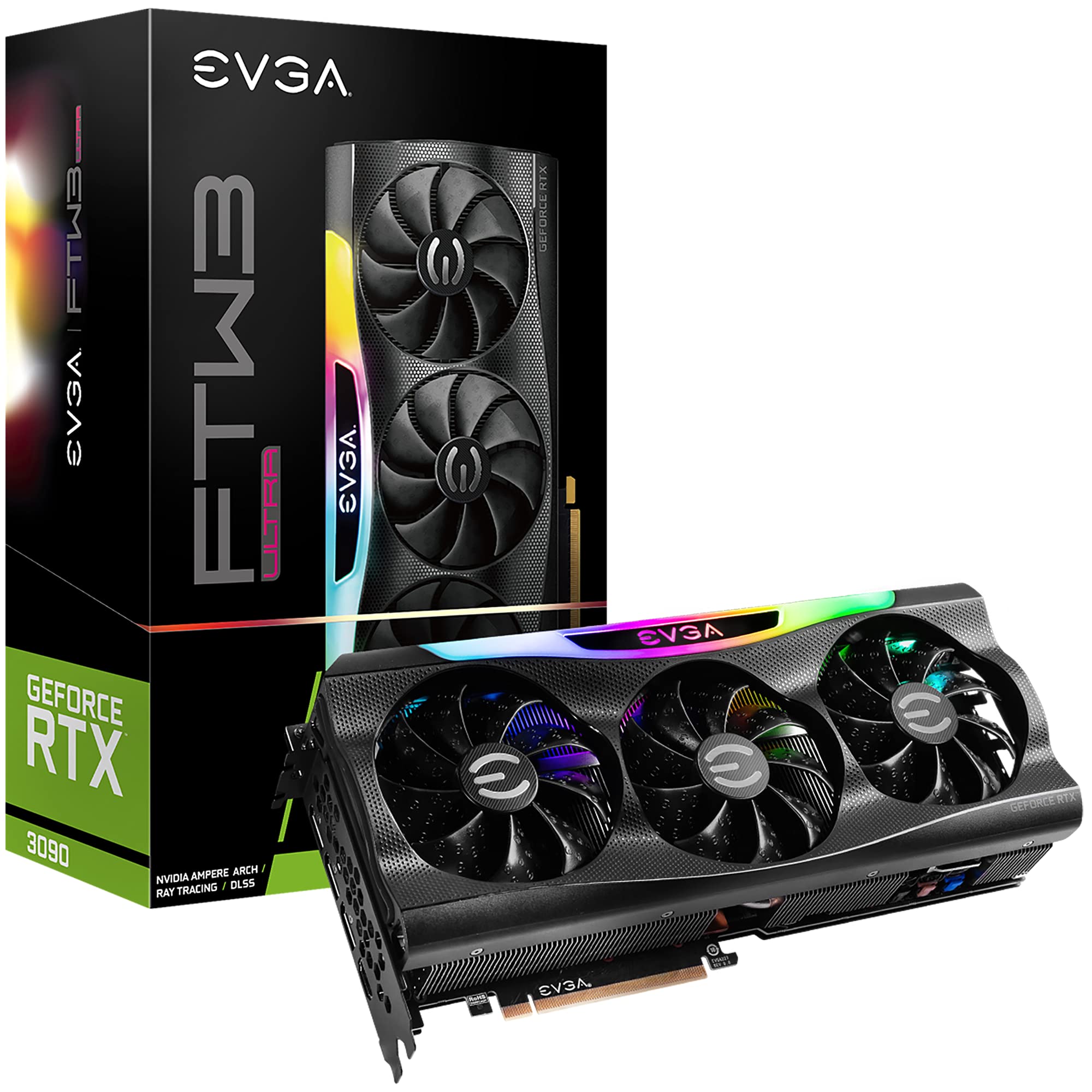 Amazon.com: EVGA GeForce RTX 3090 FTW3 Ultra Gaming, 24GB GDDR6X