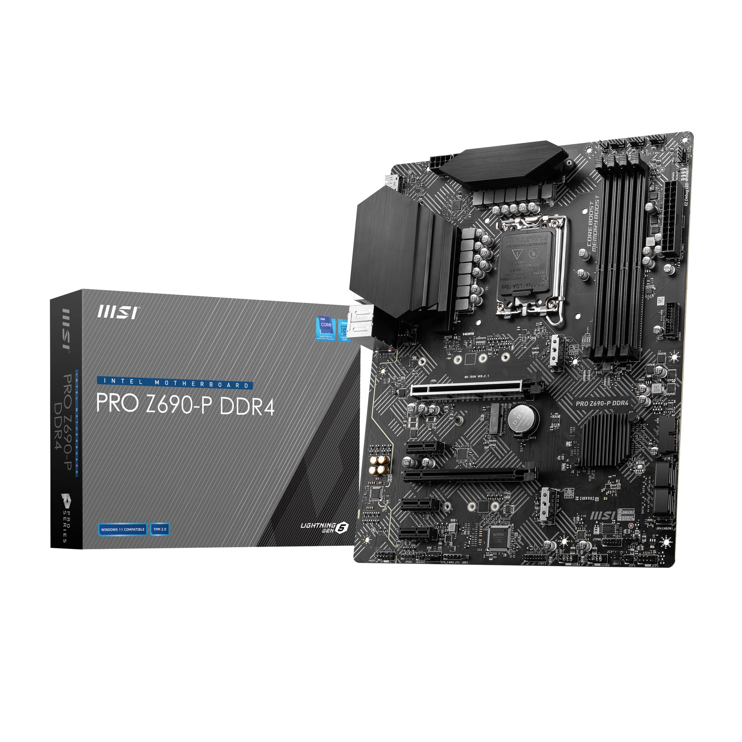 Amazon | MSI PRO Z690-P DDR4 マザーボード ATX [Intel Z690チップ