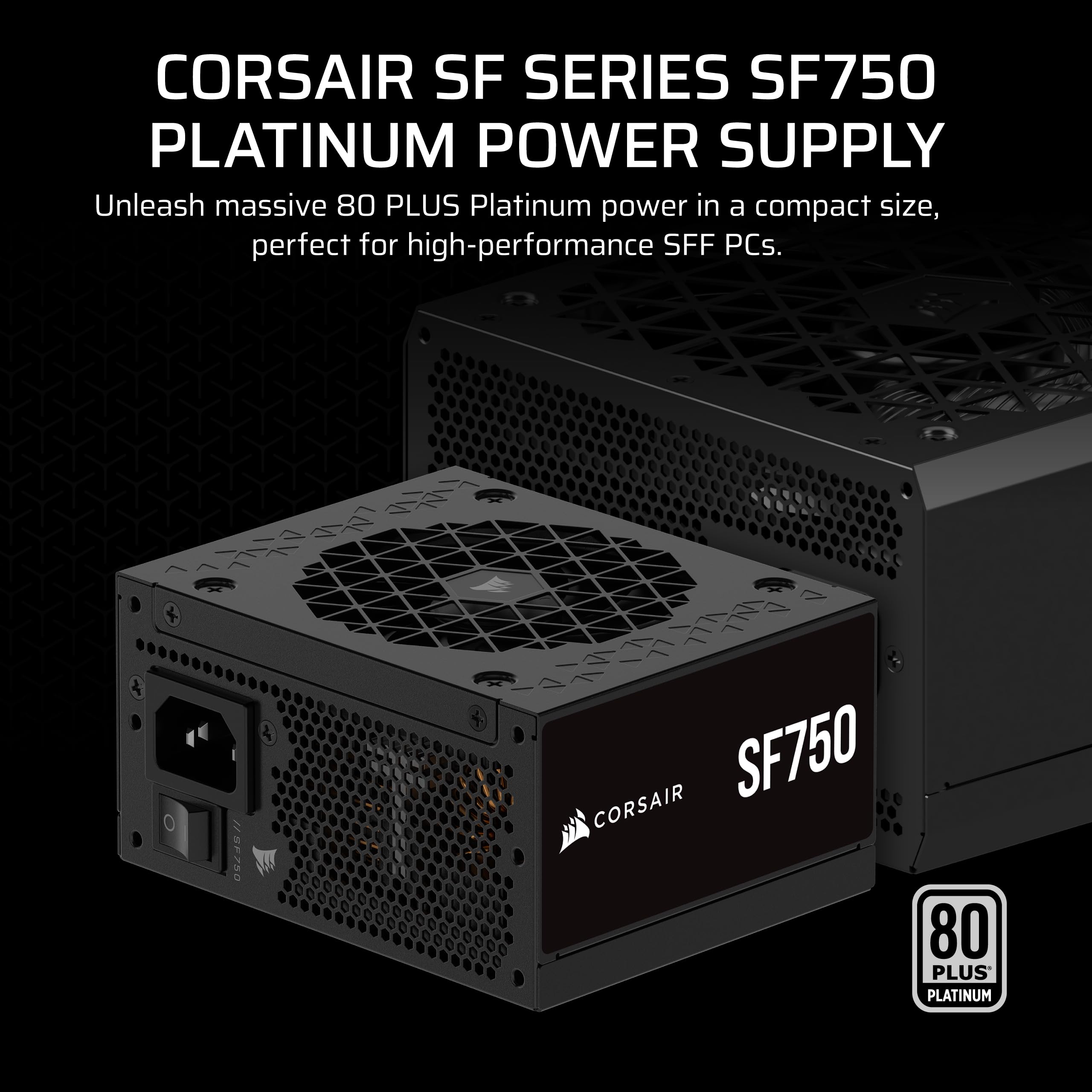Amazon.com: CORSAIR SF750 (2024) Fully Modular SFX Low Noise 80