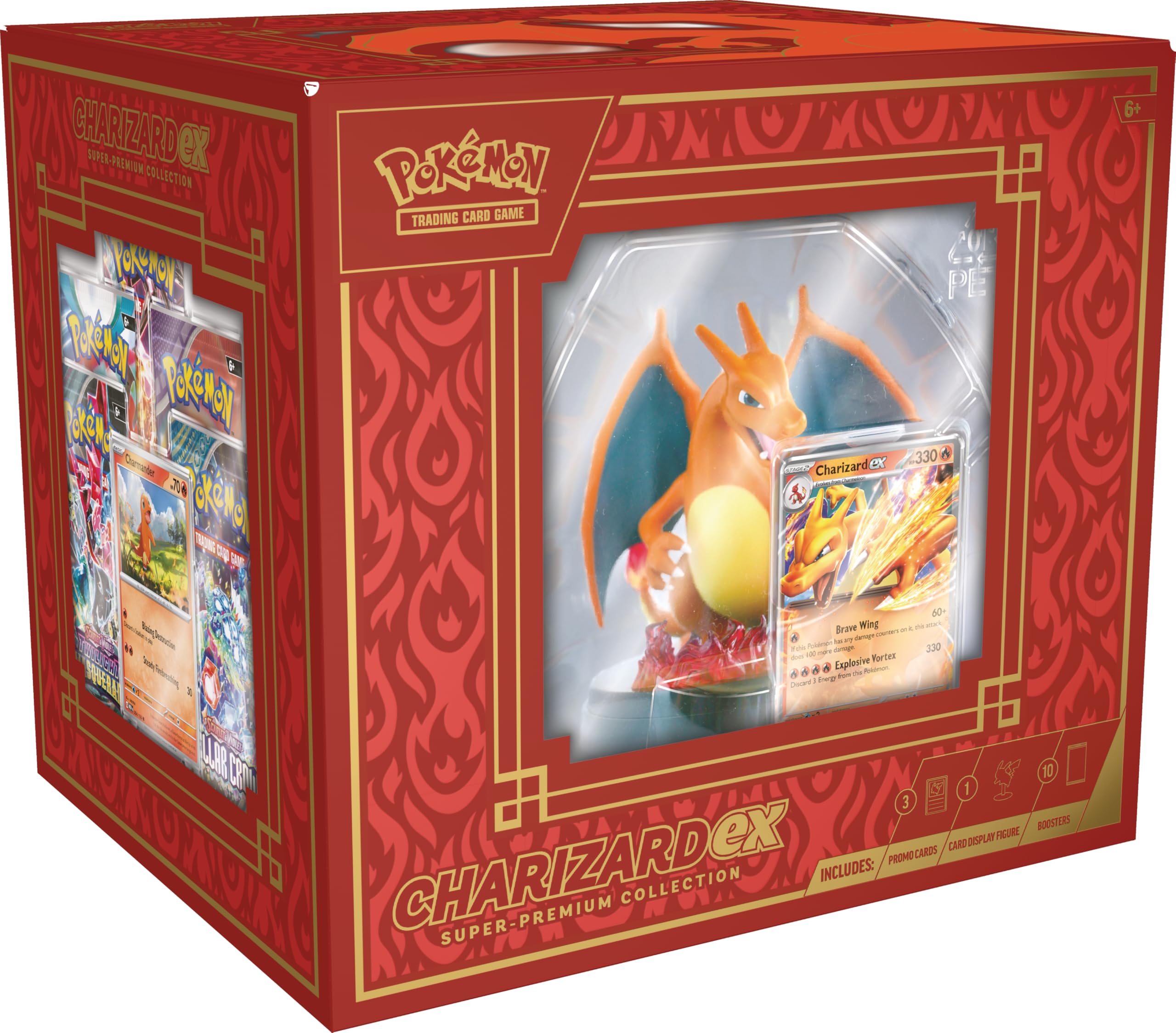 Amazon.co.jp: ポケモンTCG:リザードンexスーパープレミアム