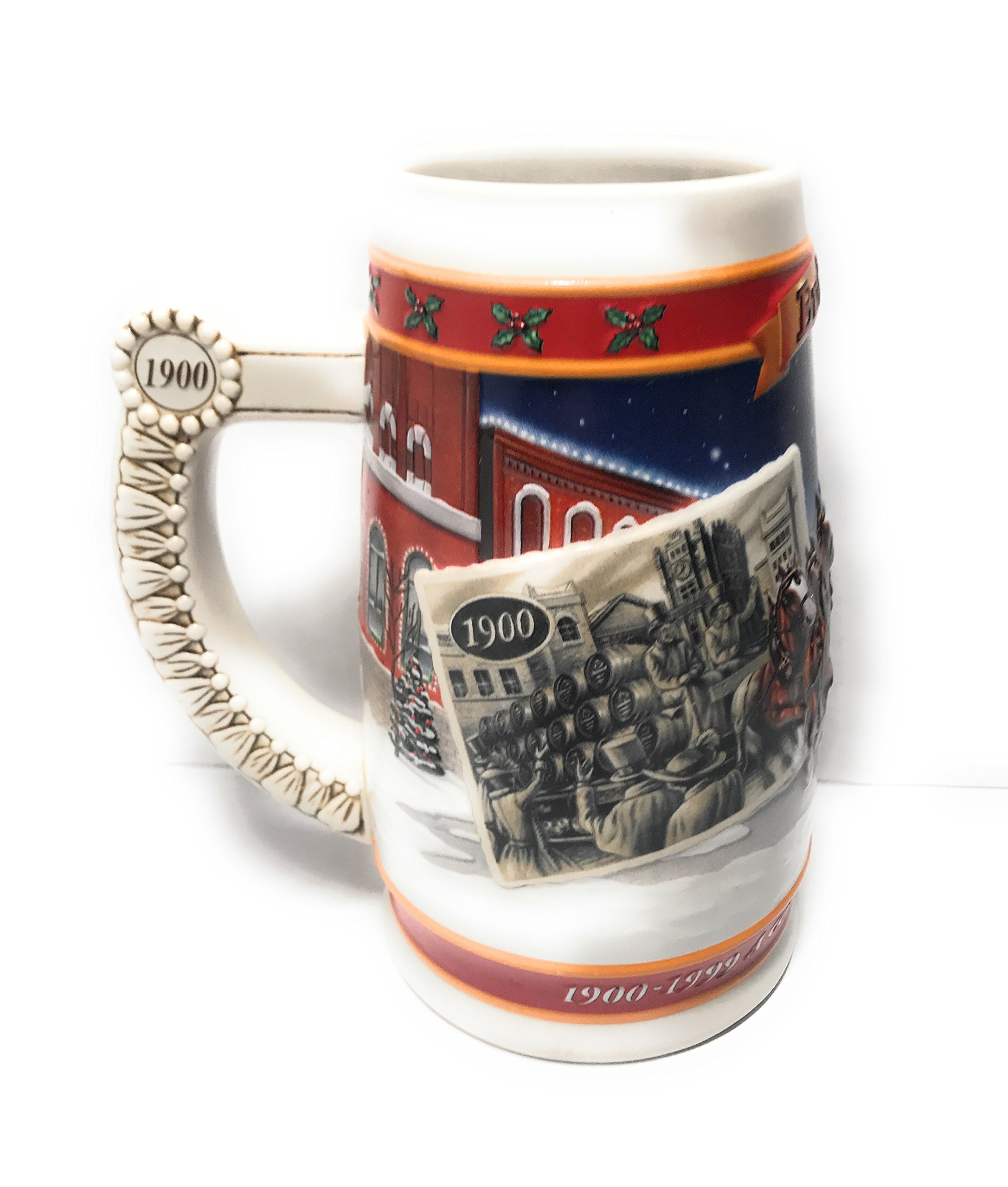 Amazon.com | 20TH ANNIVERSARY EDITION 1999 BUDWEISER HOLIDAY STEIN