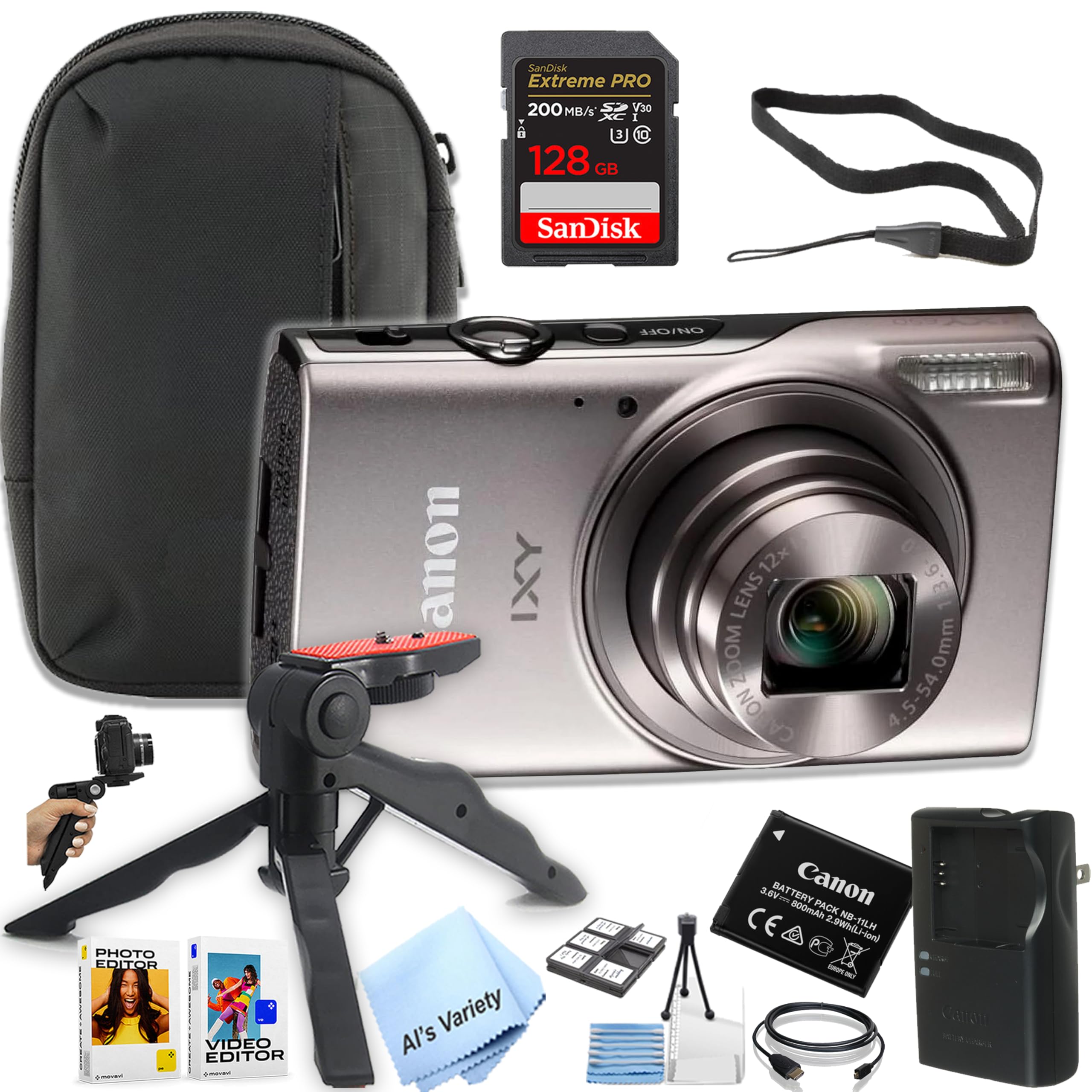 Amazon.com : Canon PowerShot IXY 650 (ELPH 360) HS Digital Camera