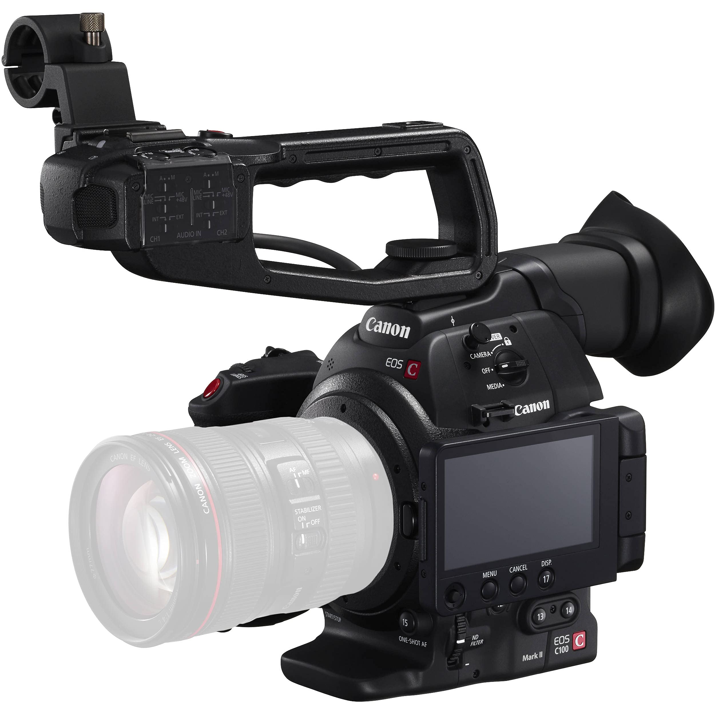 Amazon | Canon EOS C100 Mark II シネマ EOS カメラ デュアルピクセル