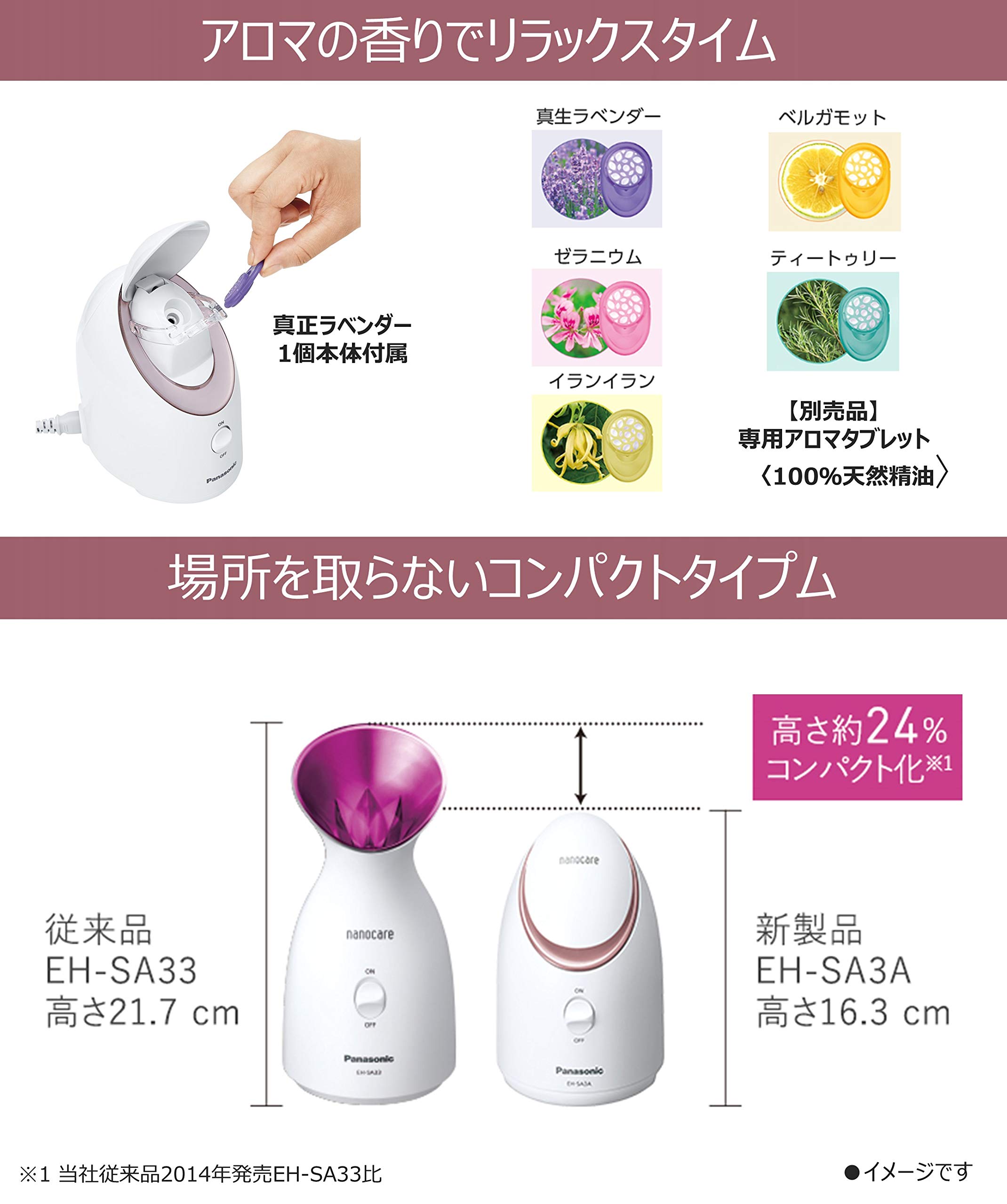 Amazon.co.jp: パナソニック スチーマー ナノケア コンパクトタイプ