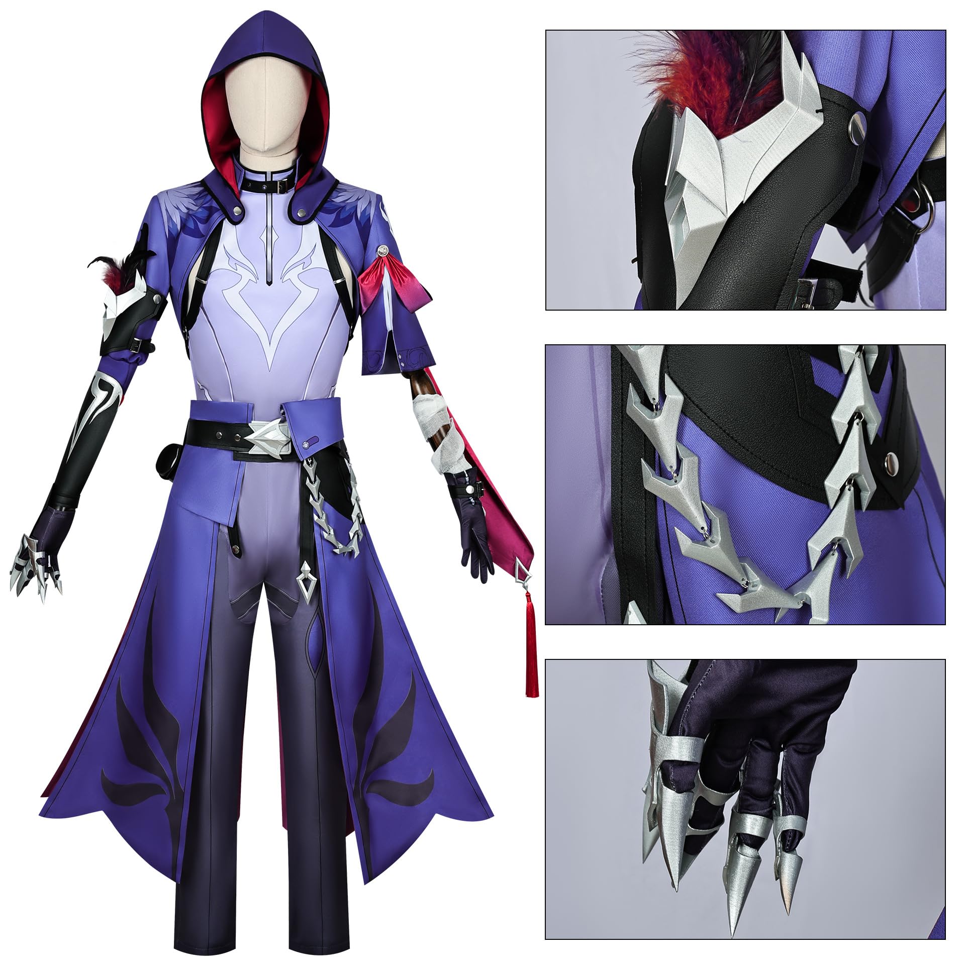 Amazon.co.jp: JENUEKA 崩壊 スターレイル モゼ コスプレ衣装 豪華版