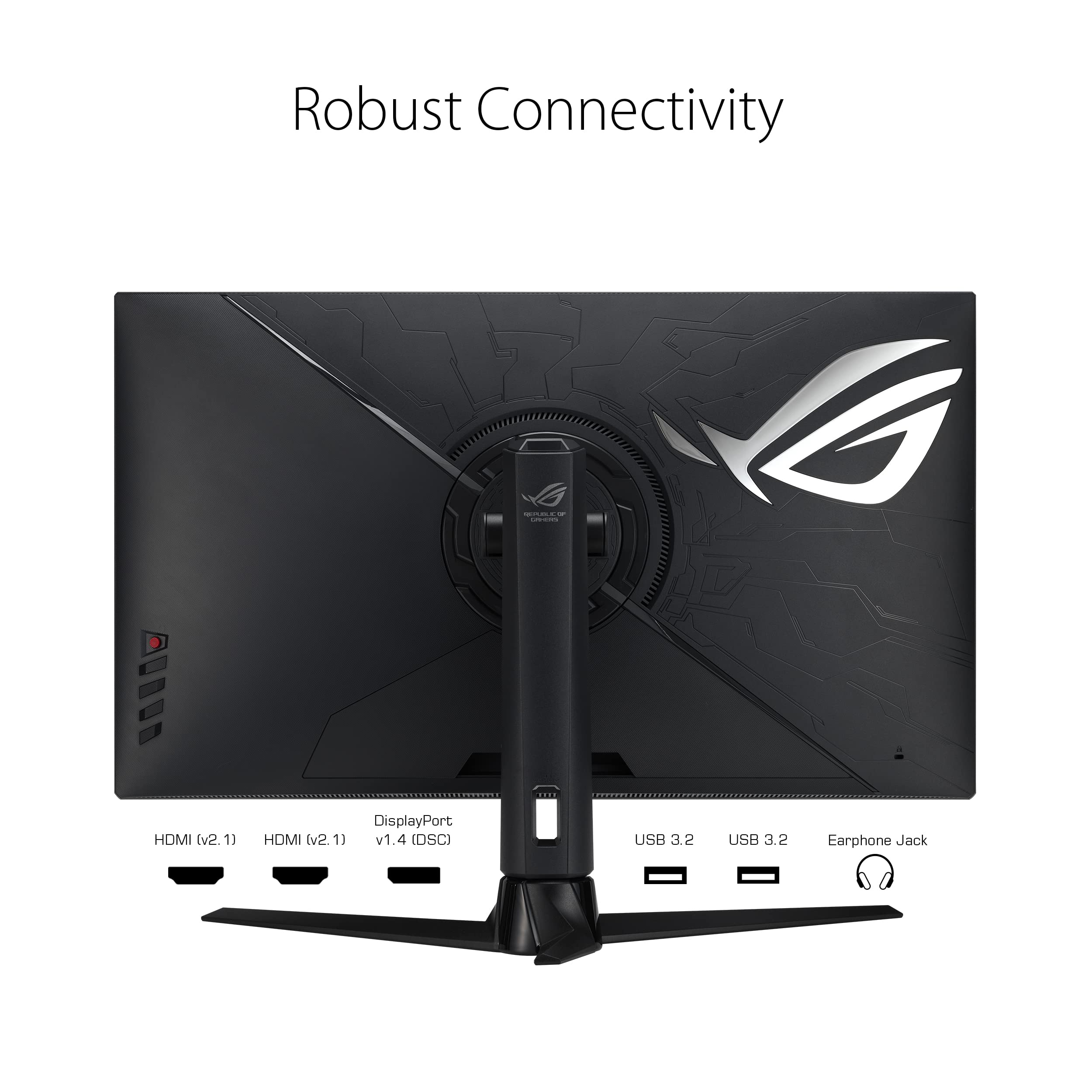 ASUS ROG Strix XG32UQ Monitor Gaming 32”, 4K UHD, IPS Veloce, 160