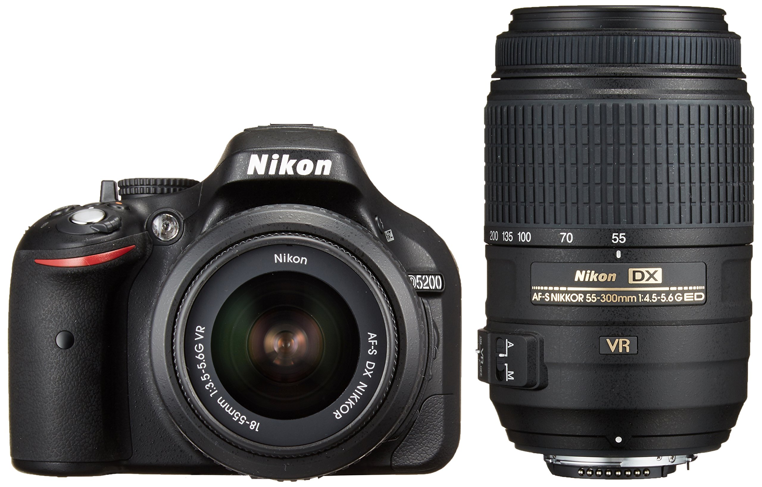 Amazon | Nikon デジタル一眼レフカメラ D5200 ダブルズームキット AF