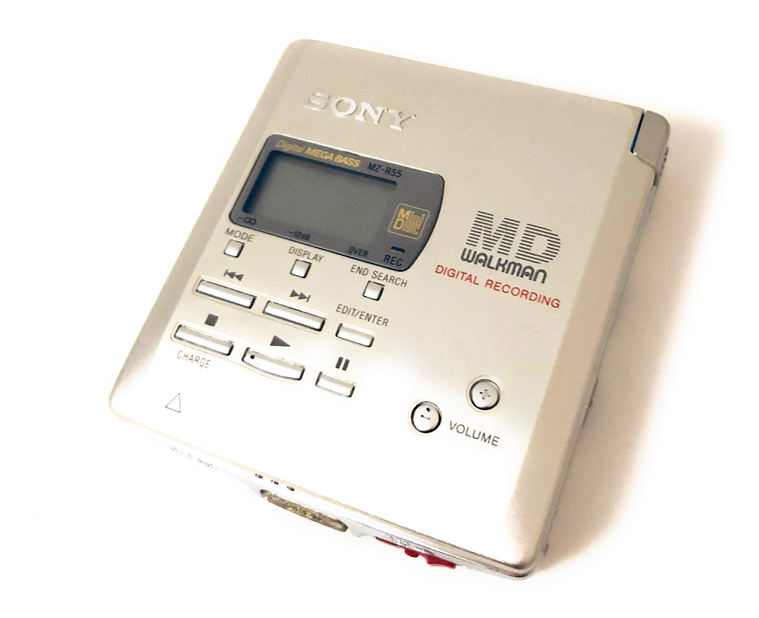 Amazon | SONY ソニー MZ-R55 シルバー ポータブルMDレコーダー （MDLP