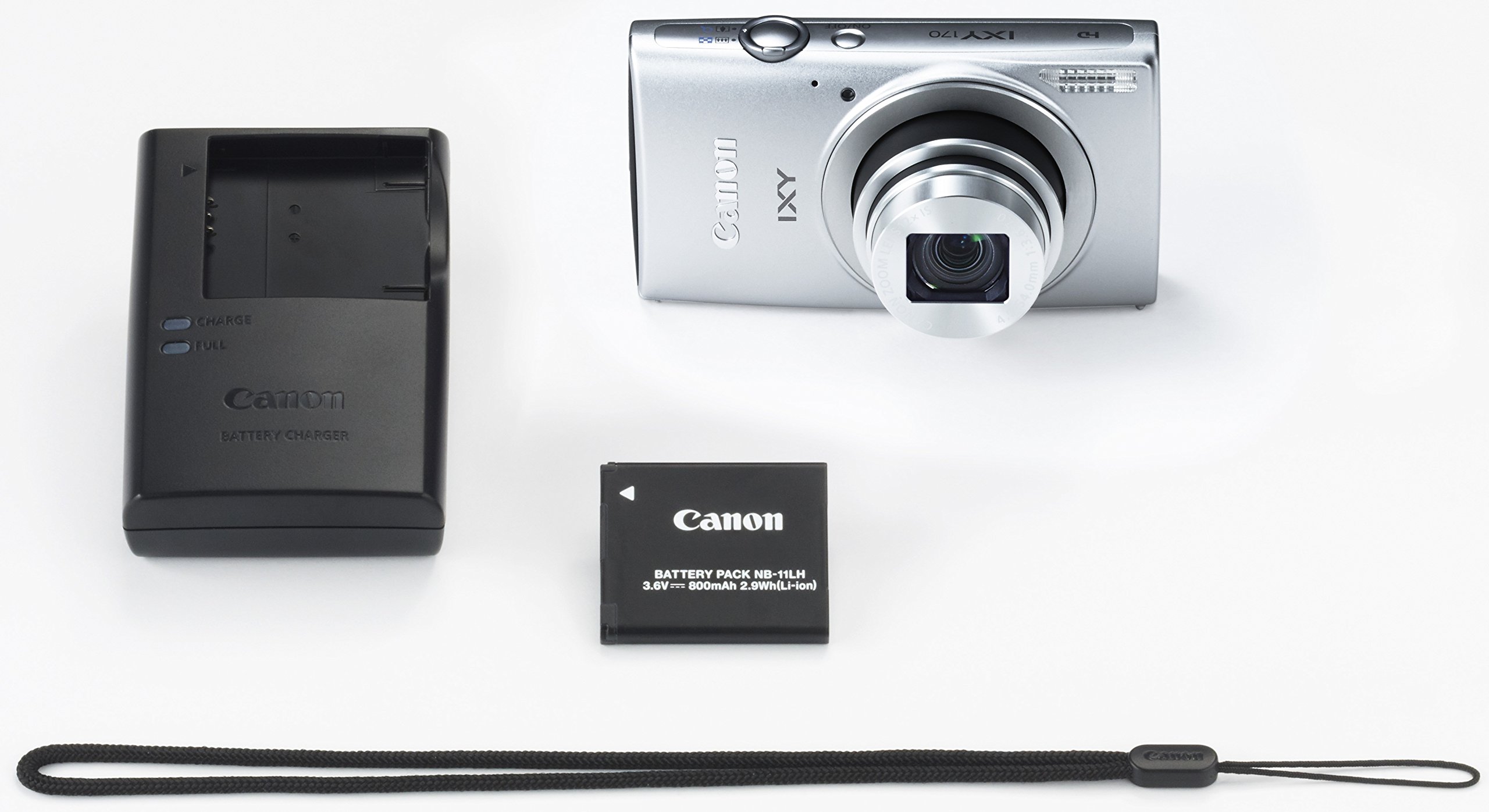 Amazon | Canon デジタルカメラ IXY 170 シルバー 光学12倍ズーム