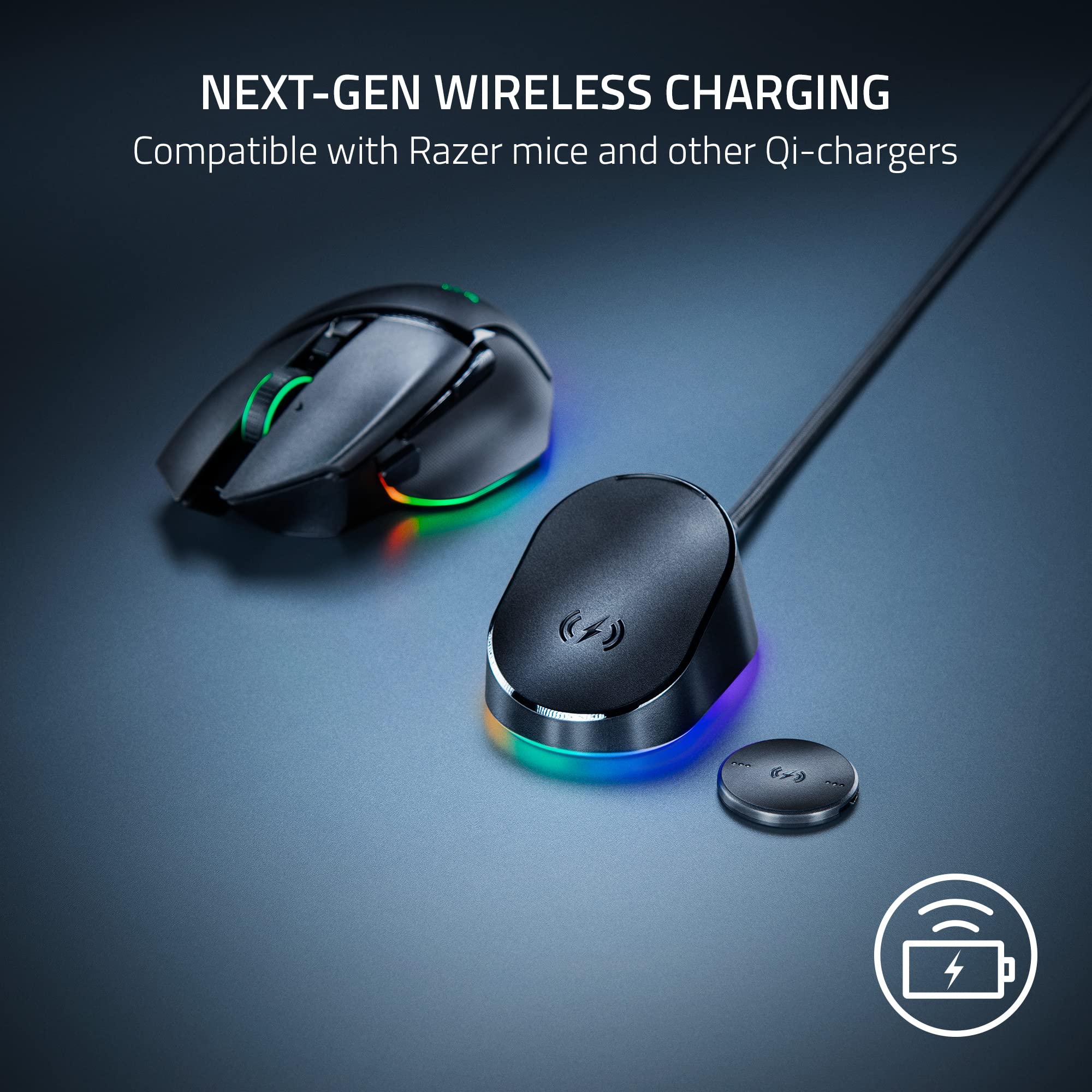 Amazon.com: Razer Mouse Dock Pro with Wireless Charging Puck +