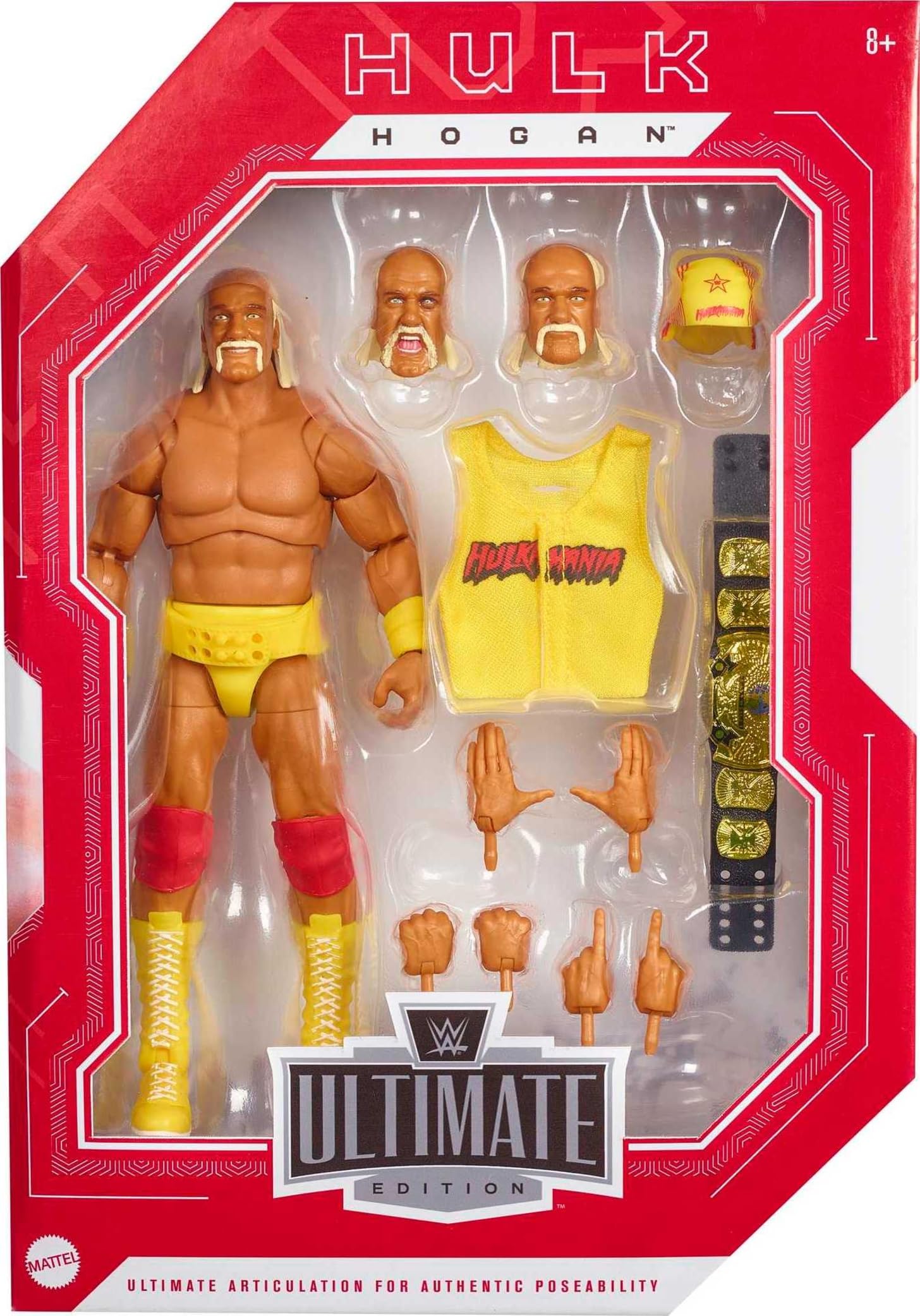 Amazon.co.jp: Mattel WWE ハルク ホーガン アルティメット