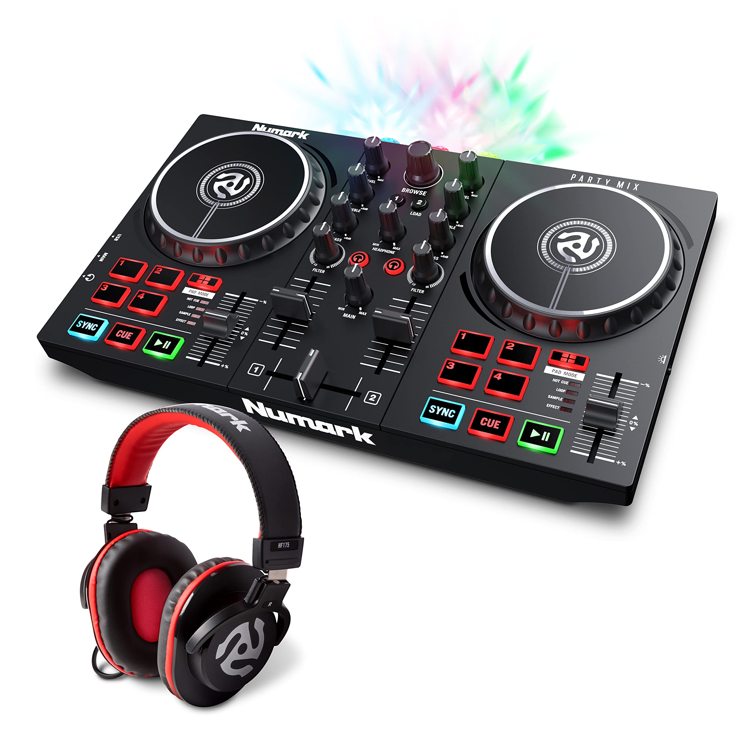 Amazon.co.jp: Numark 初心者向け DJコントローラー と 密閉型