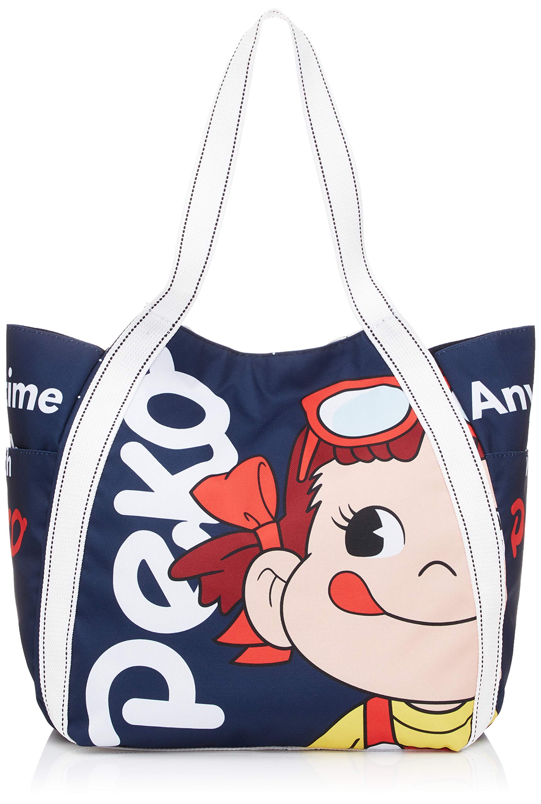 Amazon | [ペコちゃん] トートバッグ バルーントート 不二家 ペコ