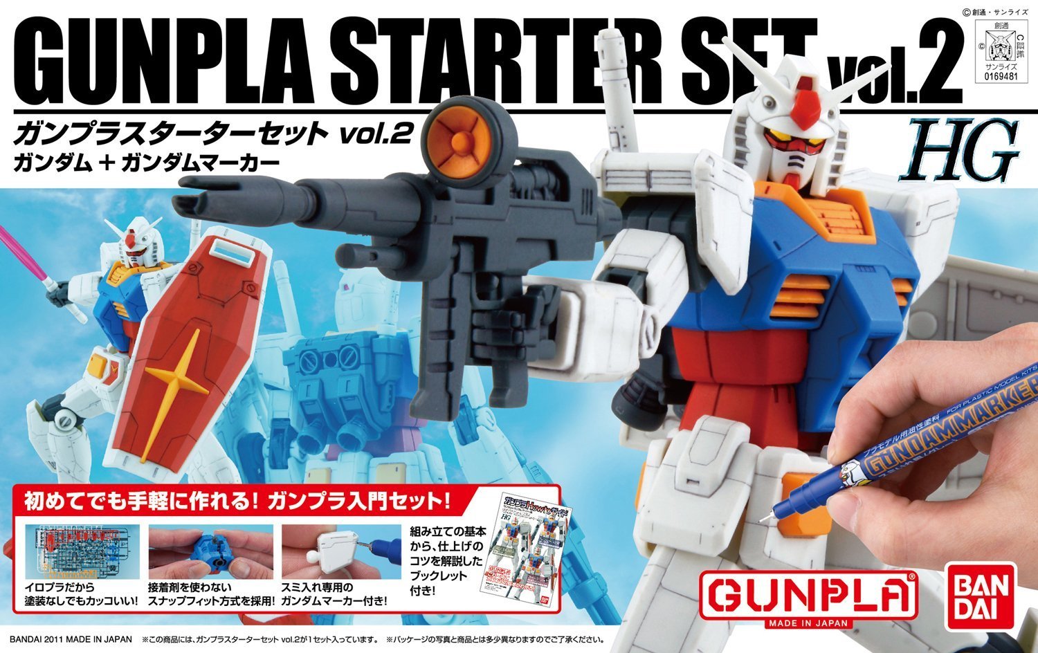Amazon | HG 1/144 ガンプラスターターセット2 | プラモデル 通販