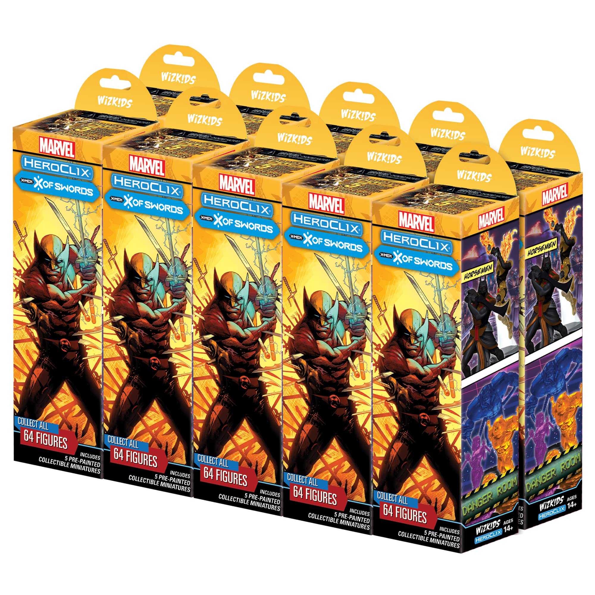 Amazon.com: Marvel HeroClix: X-Men X of Swords Booster Brick