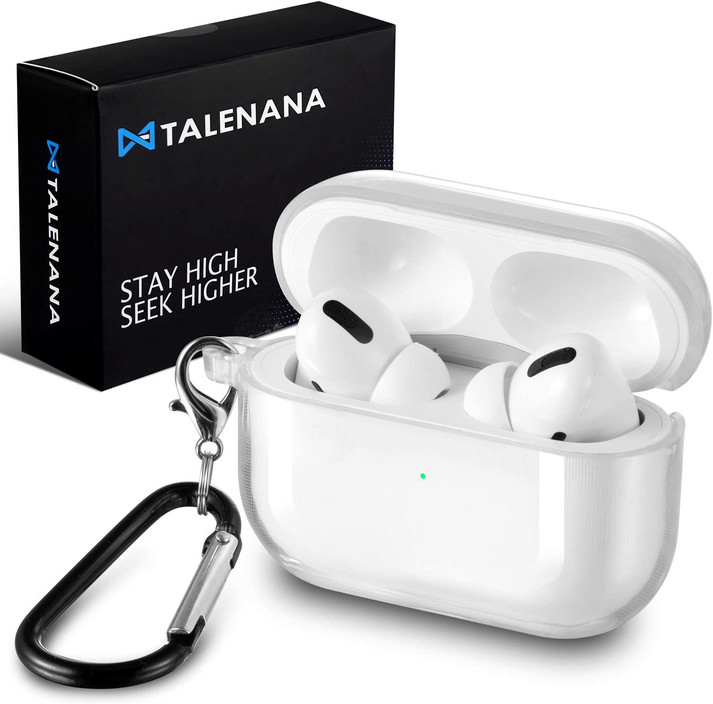 Amazon | AirPods Pro 用 ケース 透明 TALENANA エアーポッズ プロ 用
