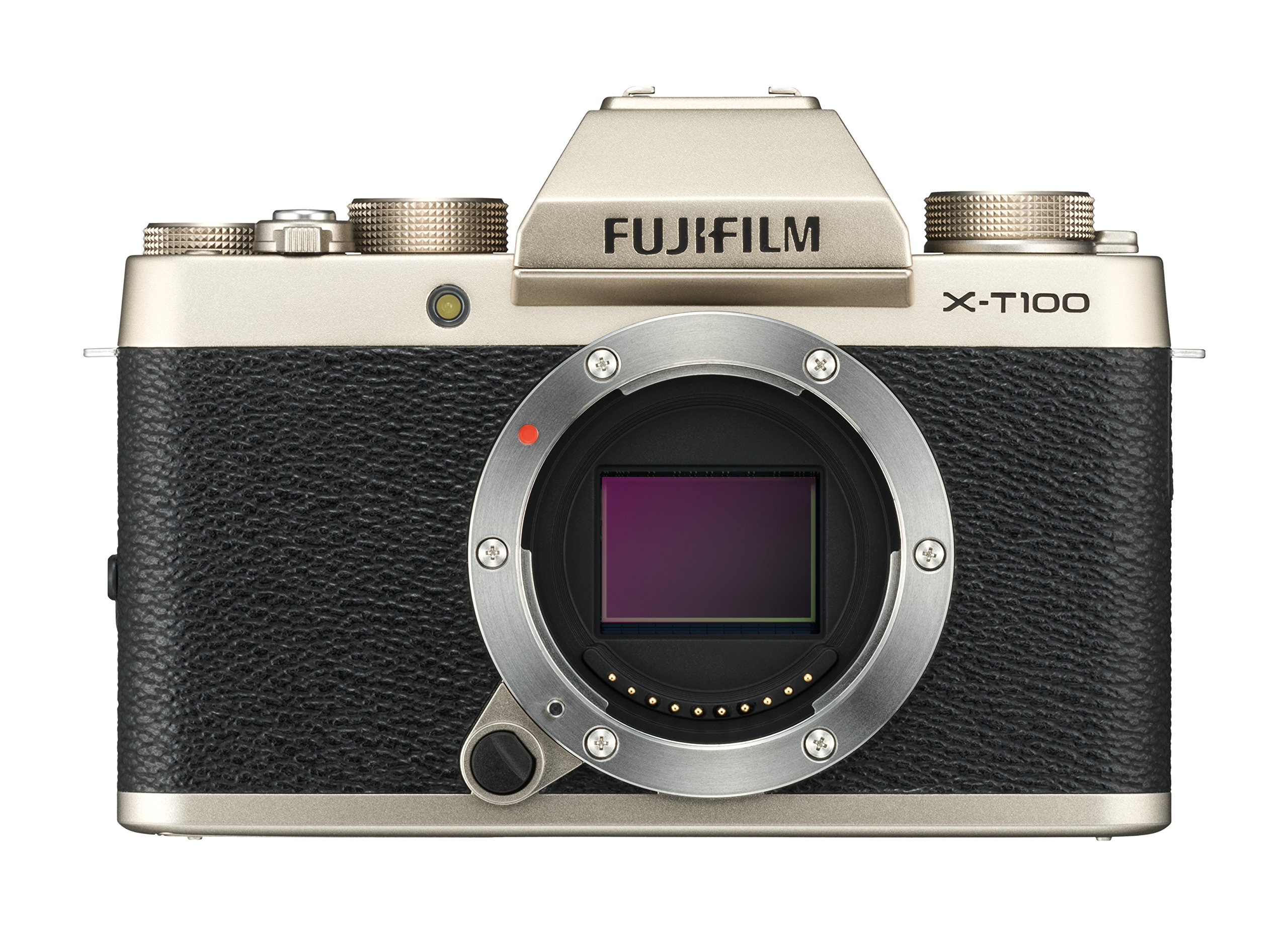 Amazon | FUJIFILM ミラーレス一眼 X-T100シャンパンゴールド X-T100-G