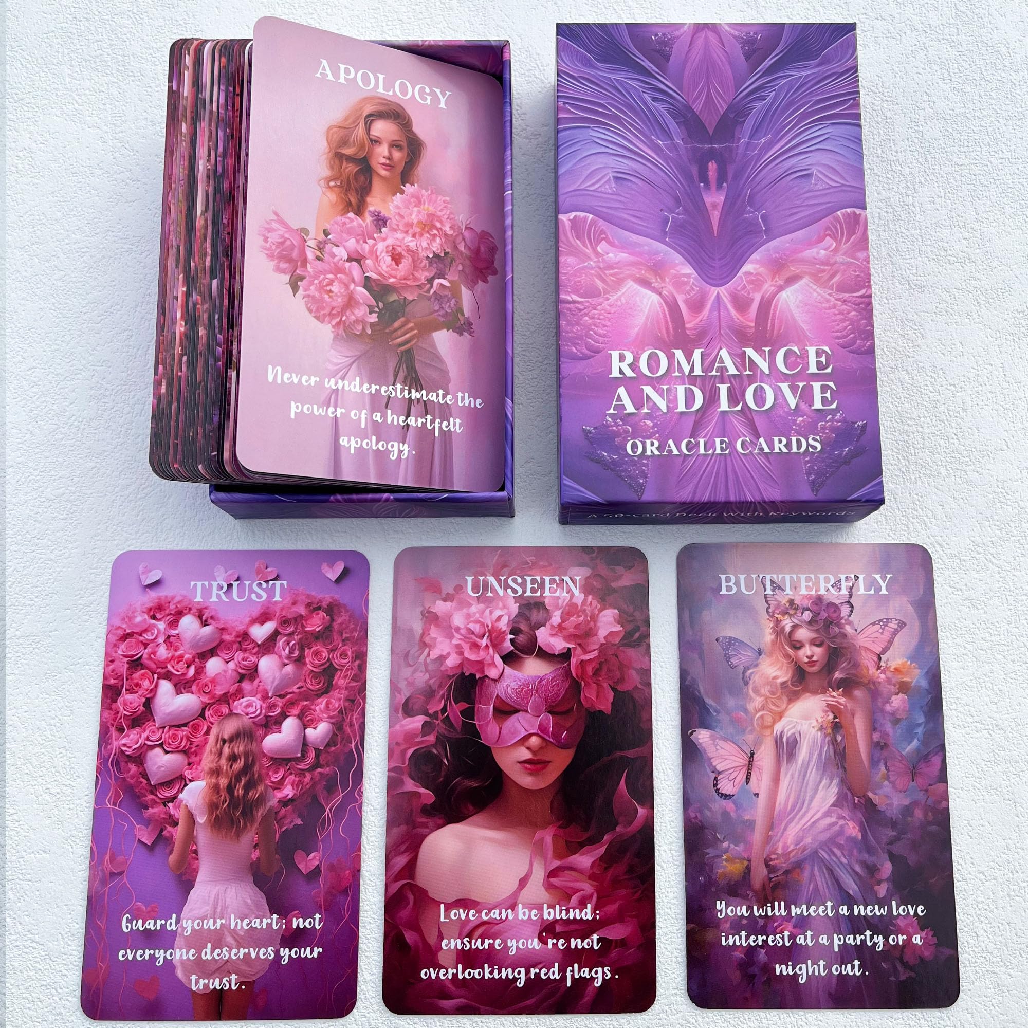 Amazon.com: EMPATHSOUL Love Oracle Cards, Life Relationship Oracle