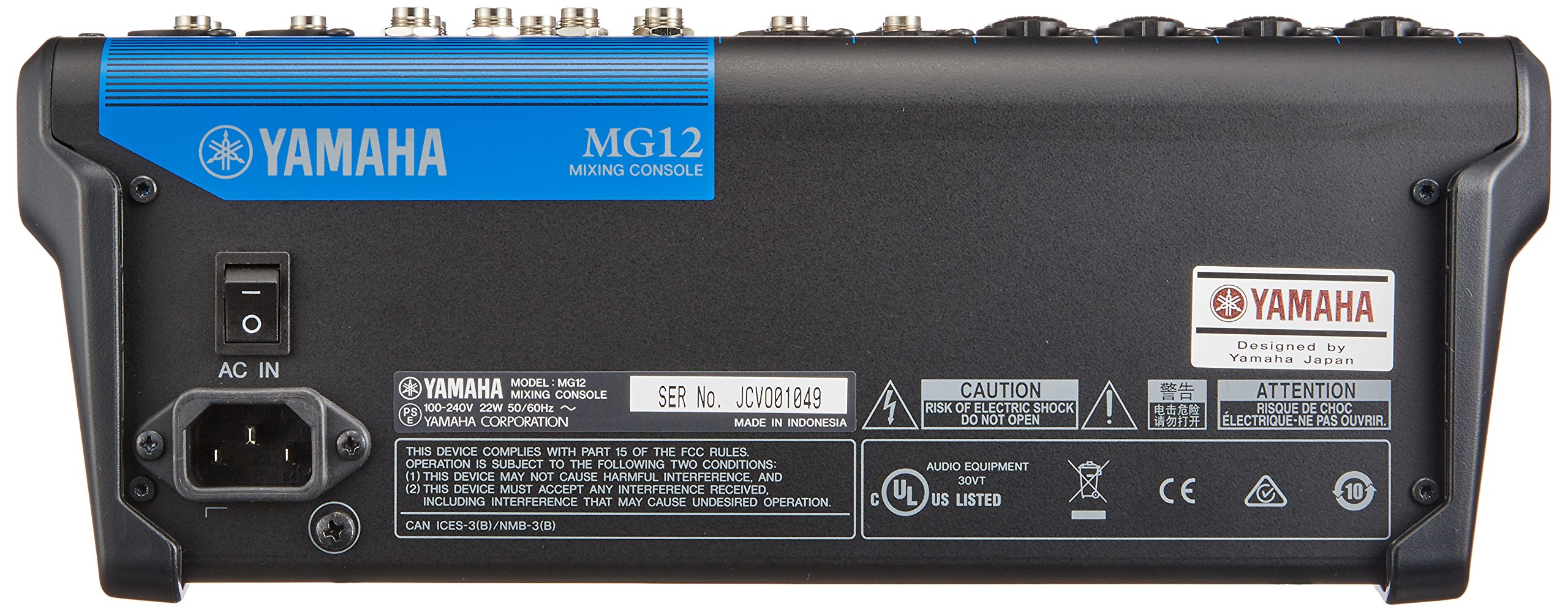 Amazon | ヤマハ YAMAHA 12チャンネルミキシングコンソール MG12