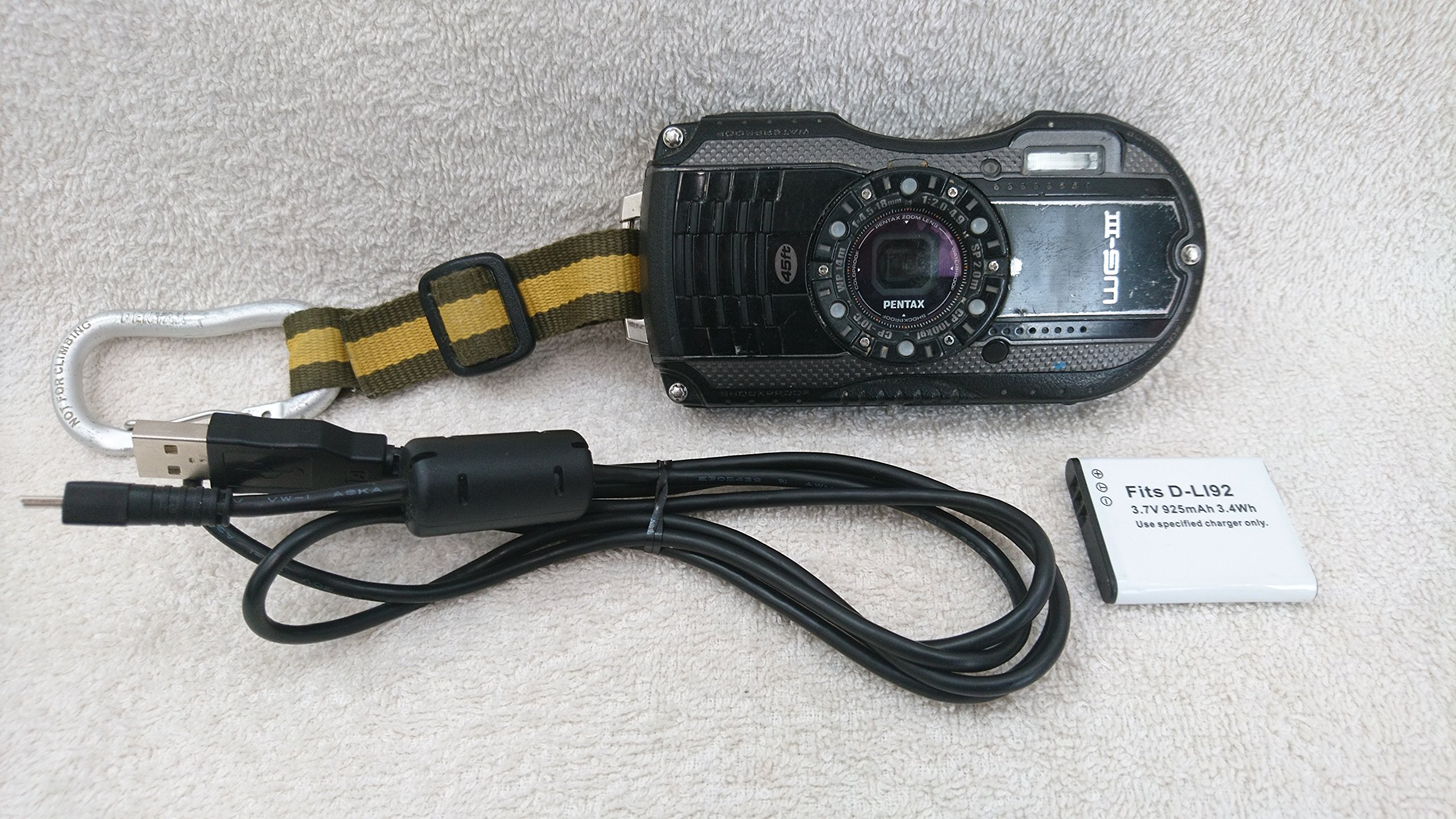Amazon | PENTAX 防水デジタルカメラ PENTAX WG-3 ブラック 1cmマクロ