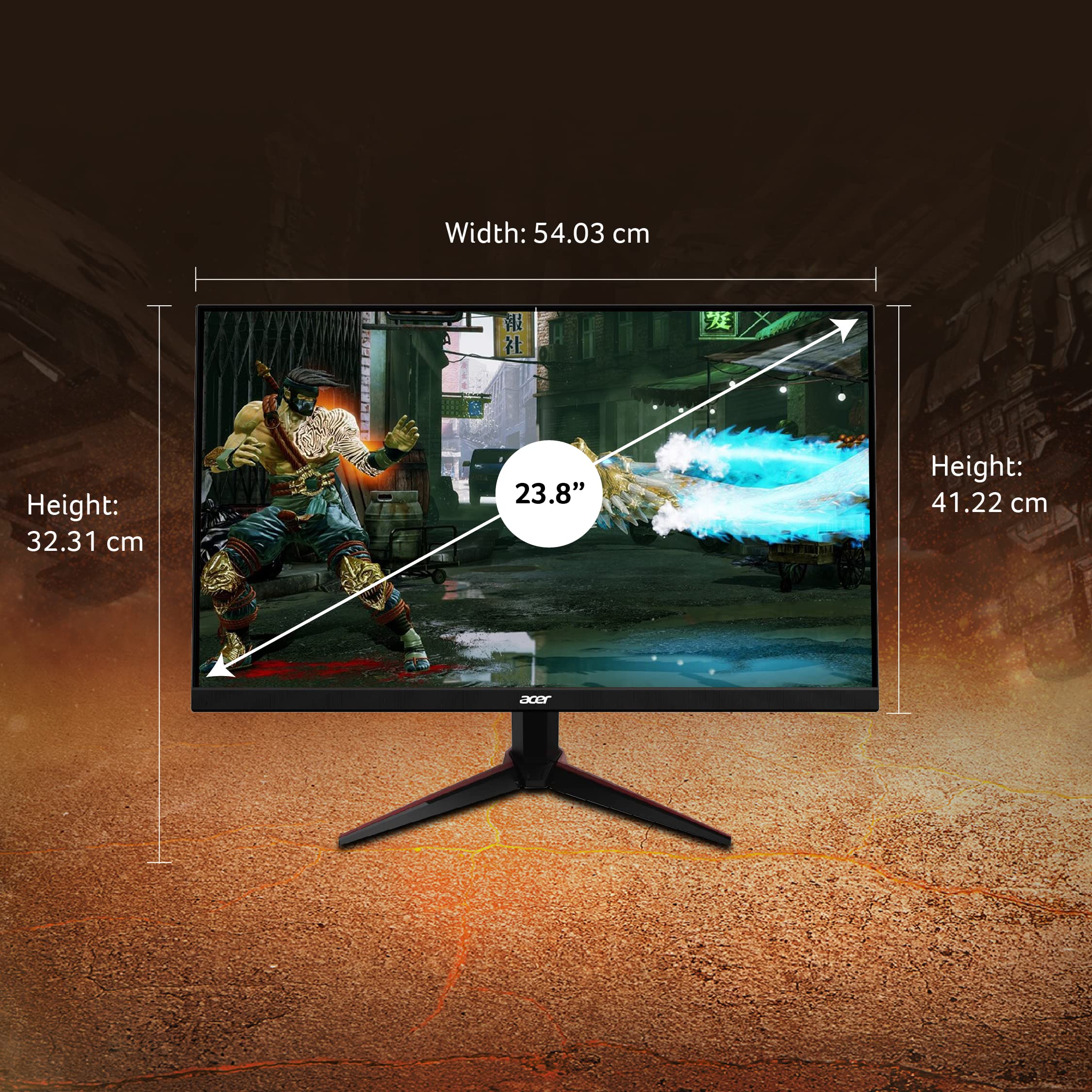 Amazon.co.jp: Acer Nitro VG240Y bmiix 23.8インチフルHD（1920 x