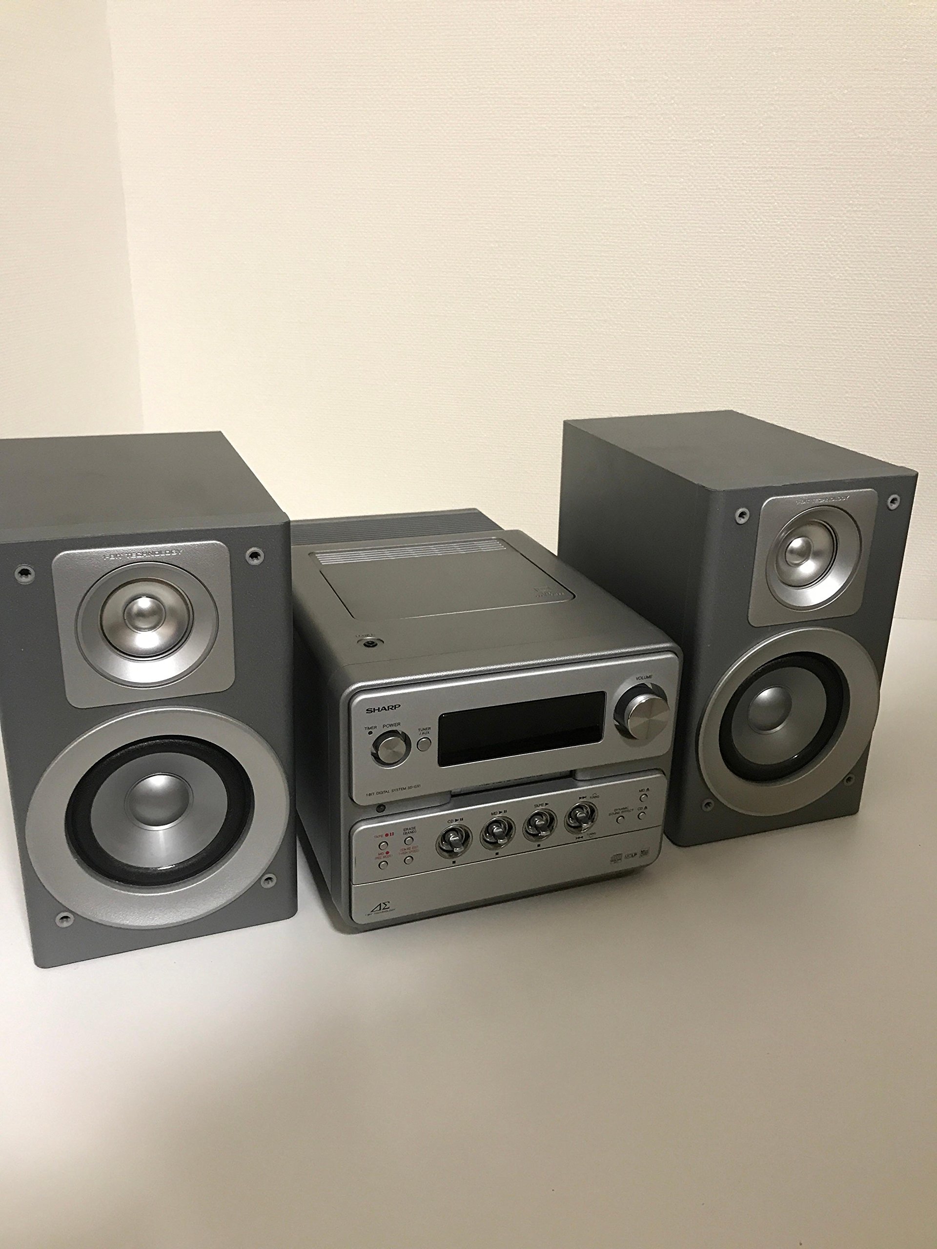 Amazon.co.jp: SHARP MDLP内蔵MDマイクロコンポ SD-GX1-S : 家電＆カメラ