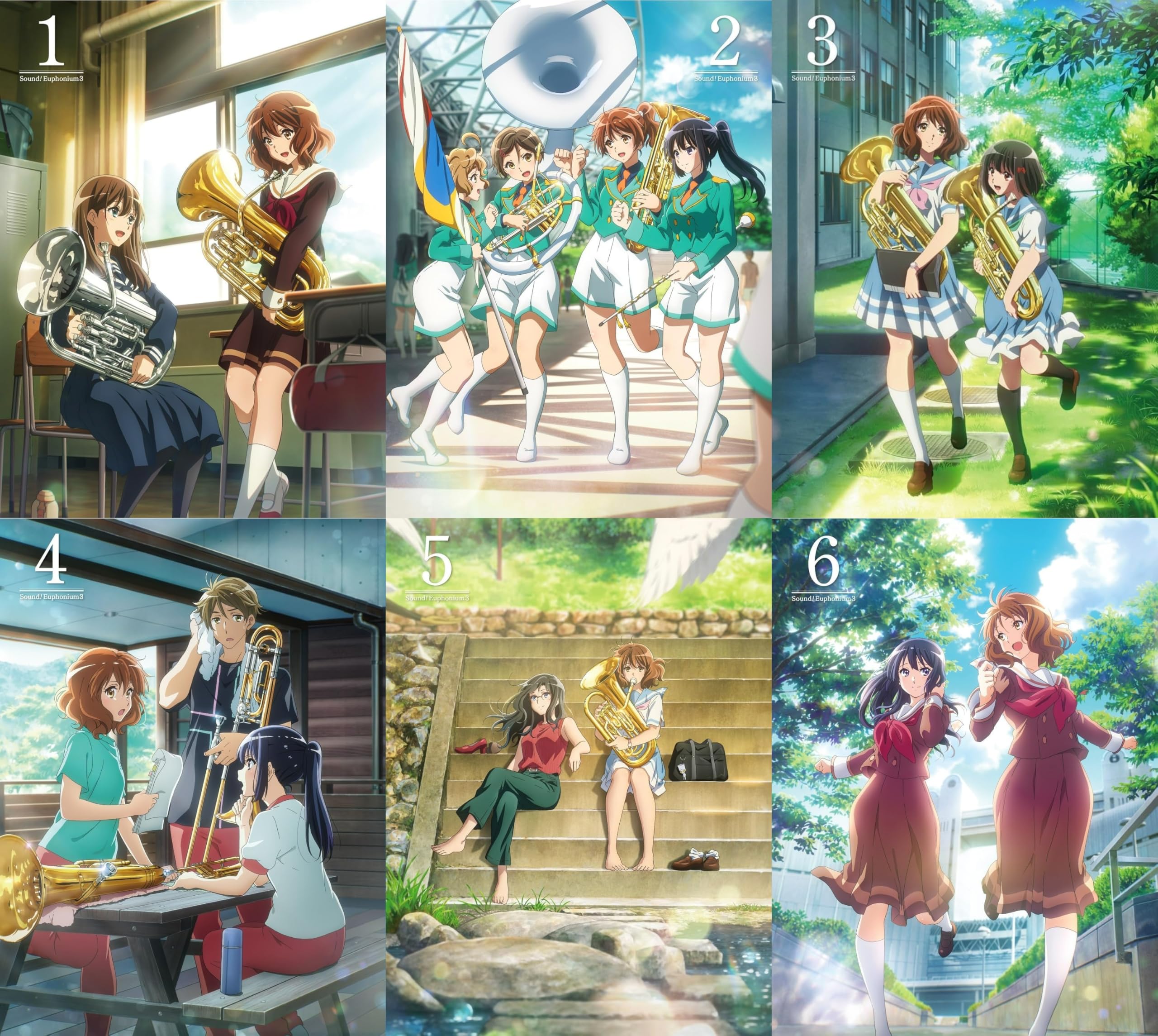 Amazon.co.jp | 響け！ユーフォニアム3 初回版 ブルーレイ 全6巻セット